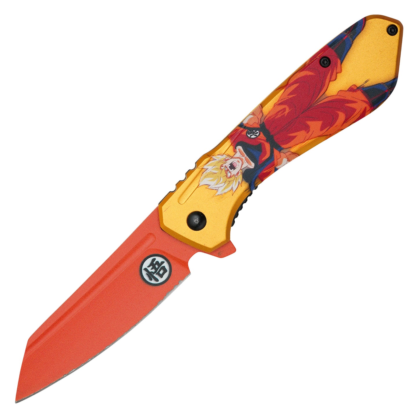 Dragon Ball Z - 7.75” Super Saiyan Goku | Spring Assisted Pocket Knife