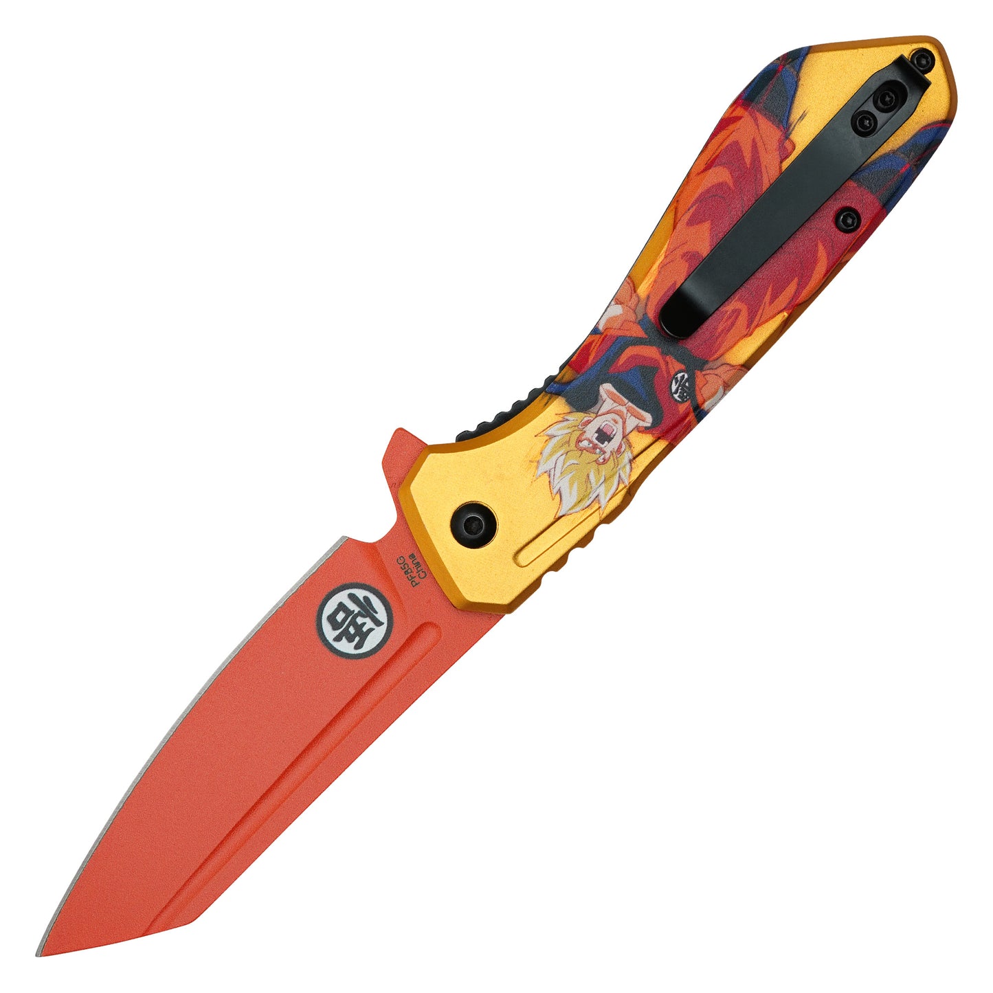 Dragon Ball Z - 7.75” Super Saiyan Goku | Spring Assisted Pocket Knife