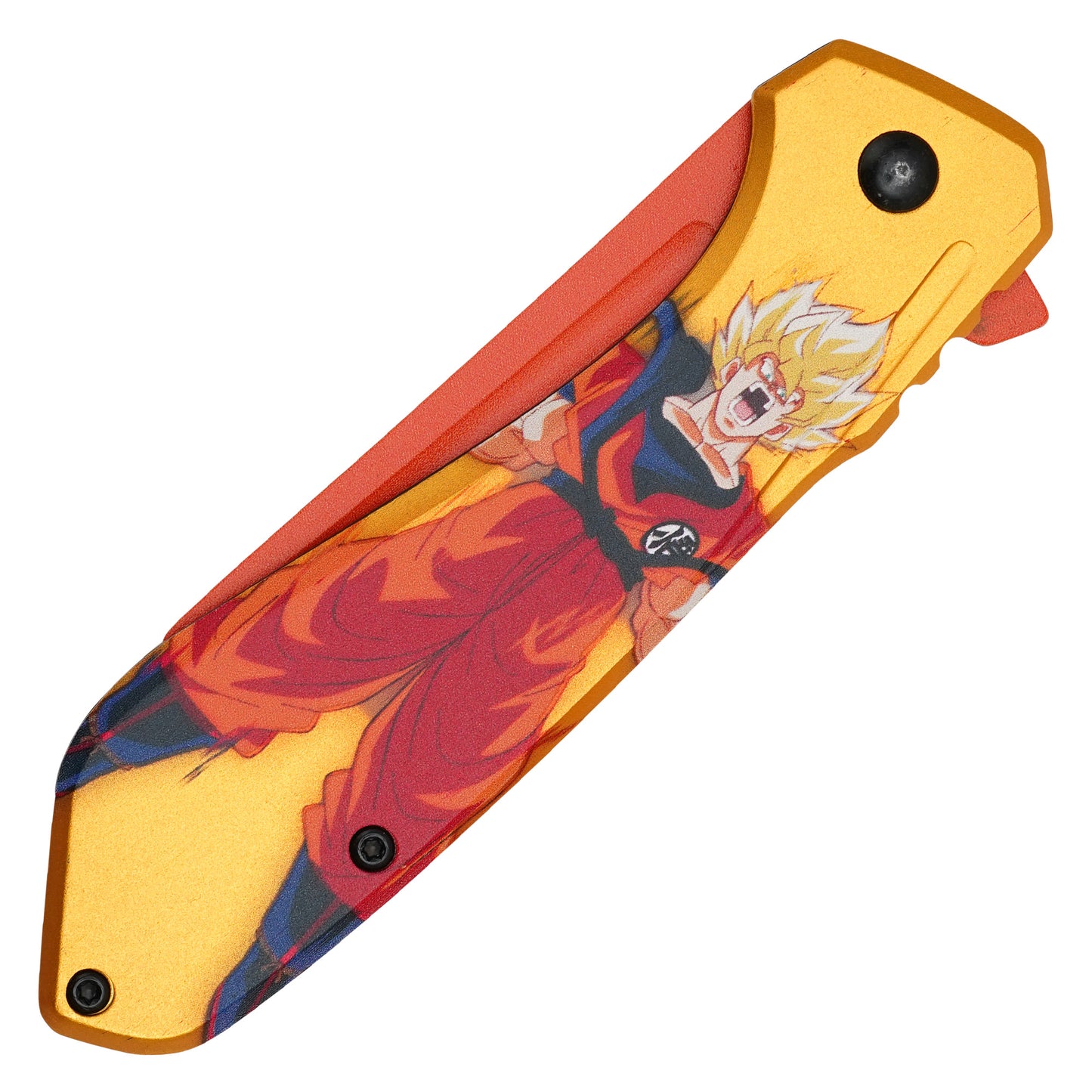 Dragon Ball Z - 7.75” Super Saiyan Goku | Spring Assisted Pocket Knife