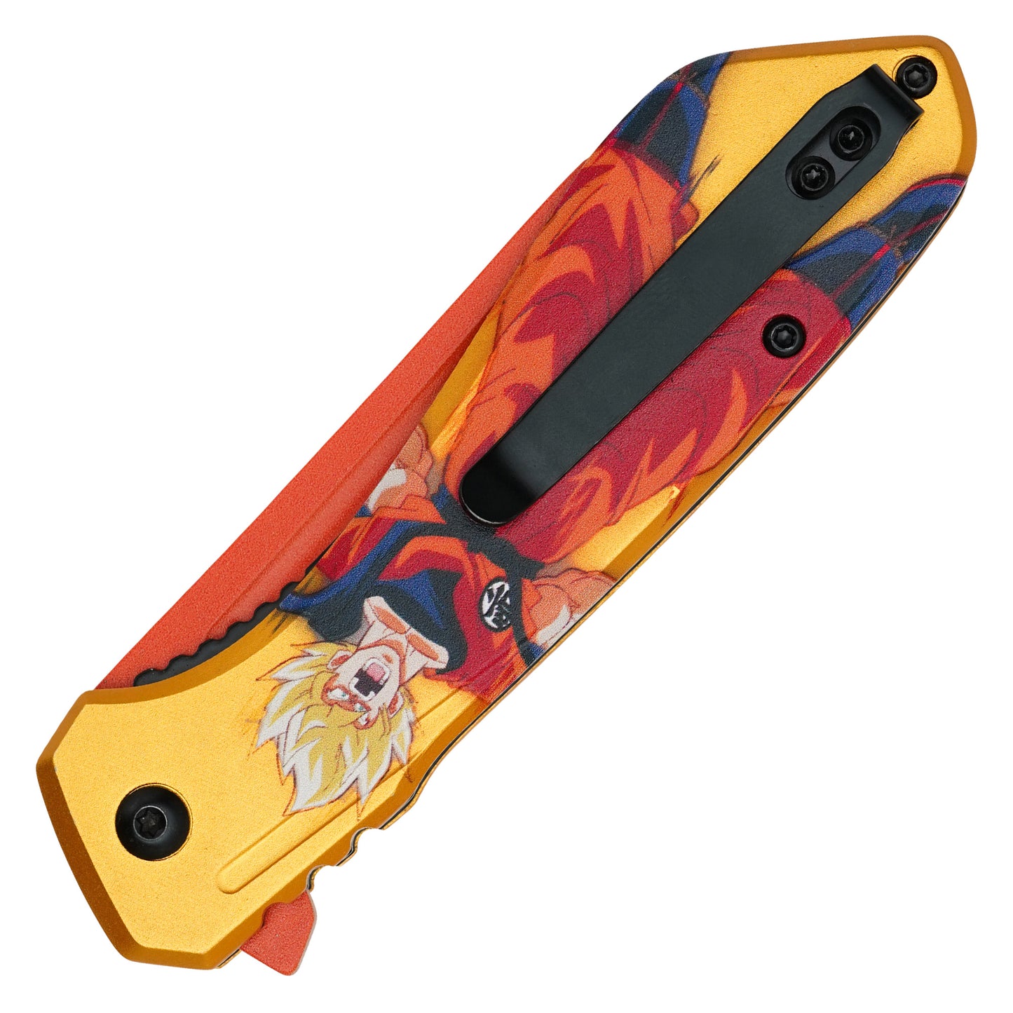 Dragon Ball Z - 7.75” Super Saiyan Goku | Spring Assisted Pocket Knife