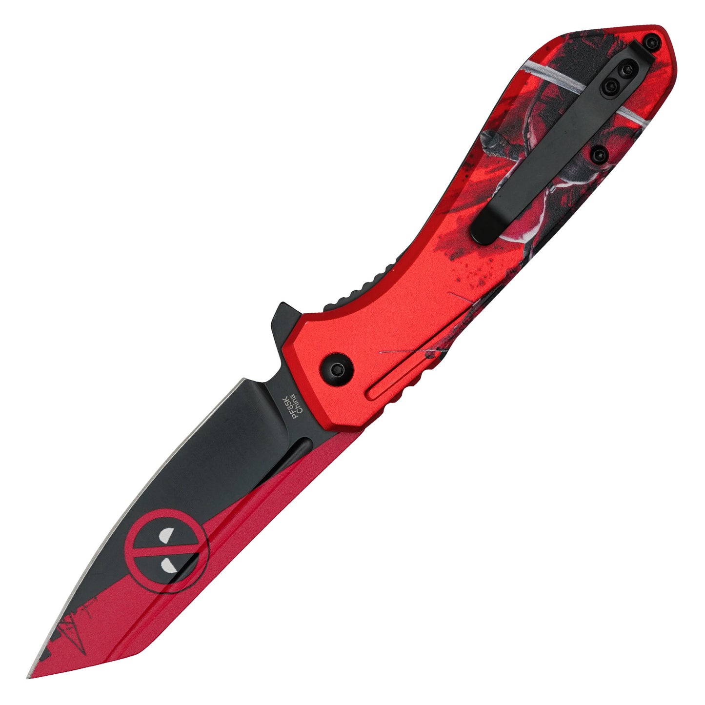 Marvel Comics - 7.25" 2-Tone Deadpool | Spring Assisted Pocket Knife