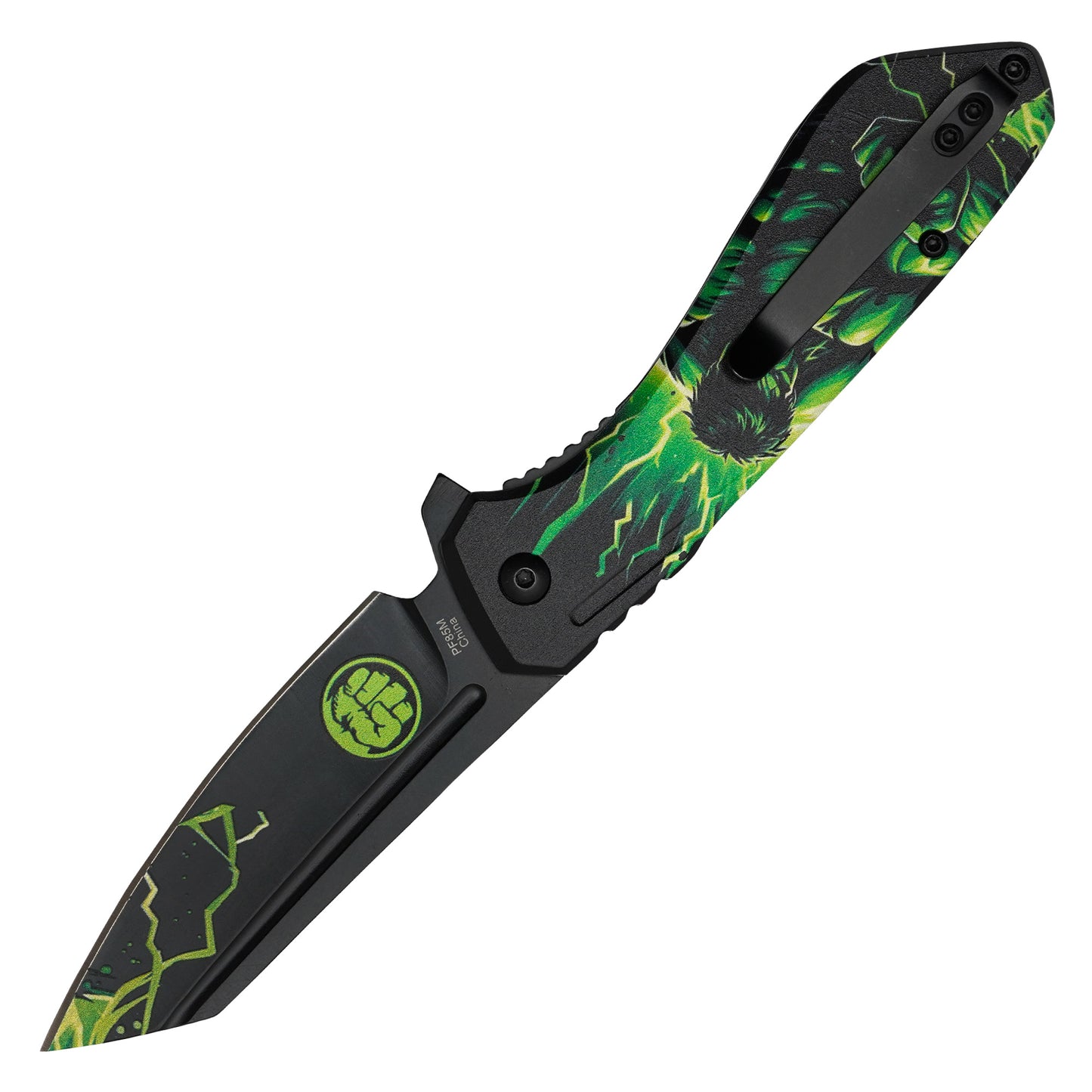 Marvel Comics - 7.25" The Hulk | Spring Assisted Pocket Knife