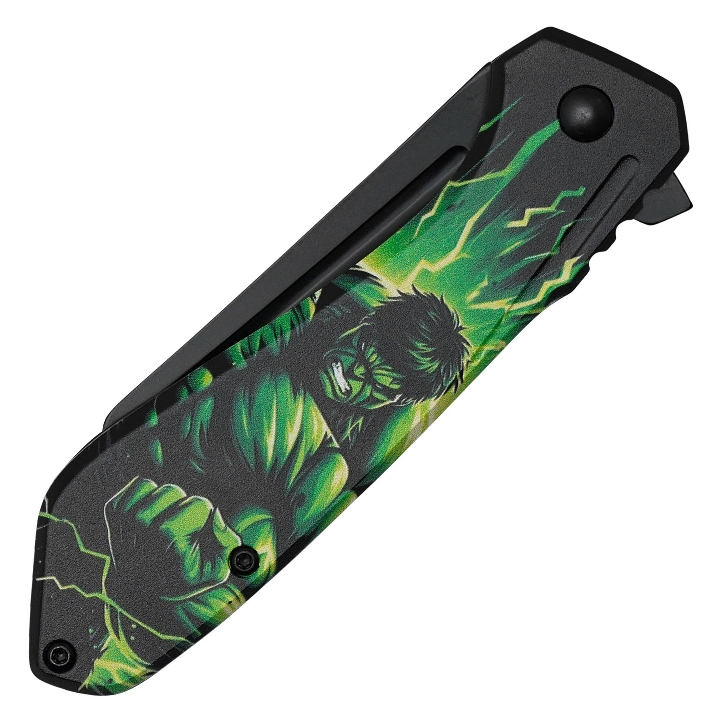 Marvel Comics - 7.25" The Hulk | Spring Assisted Pocket Knife