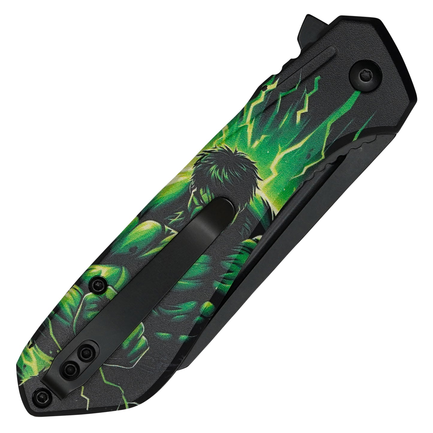 Marvel Comics - 7.25" The Hulk | Spring Assisted Pocket Knife