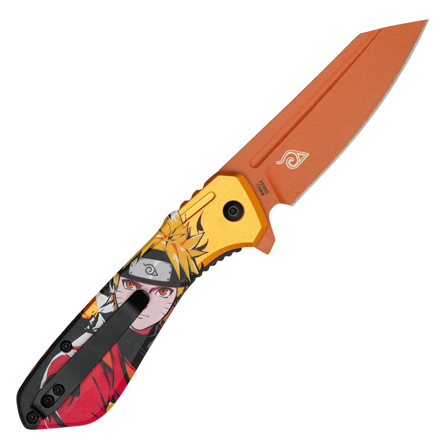 Naruto - 7.75” Naruto Uzumaki | Spring Assisted Pocket Knife