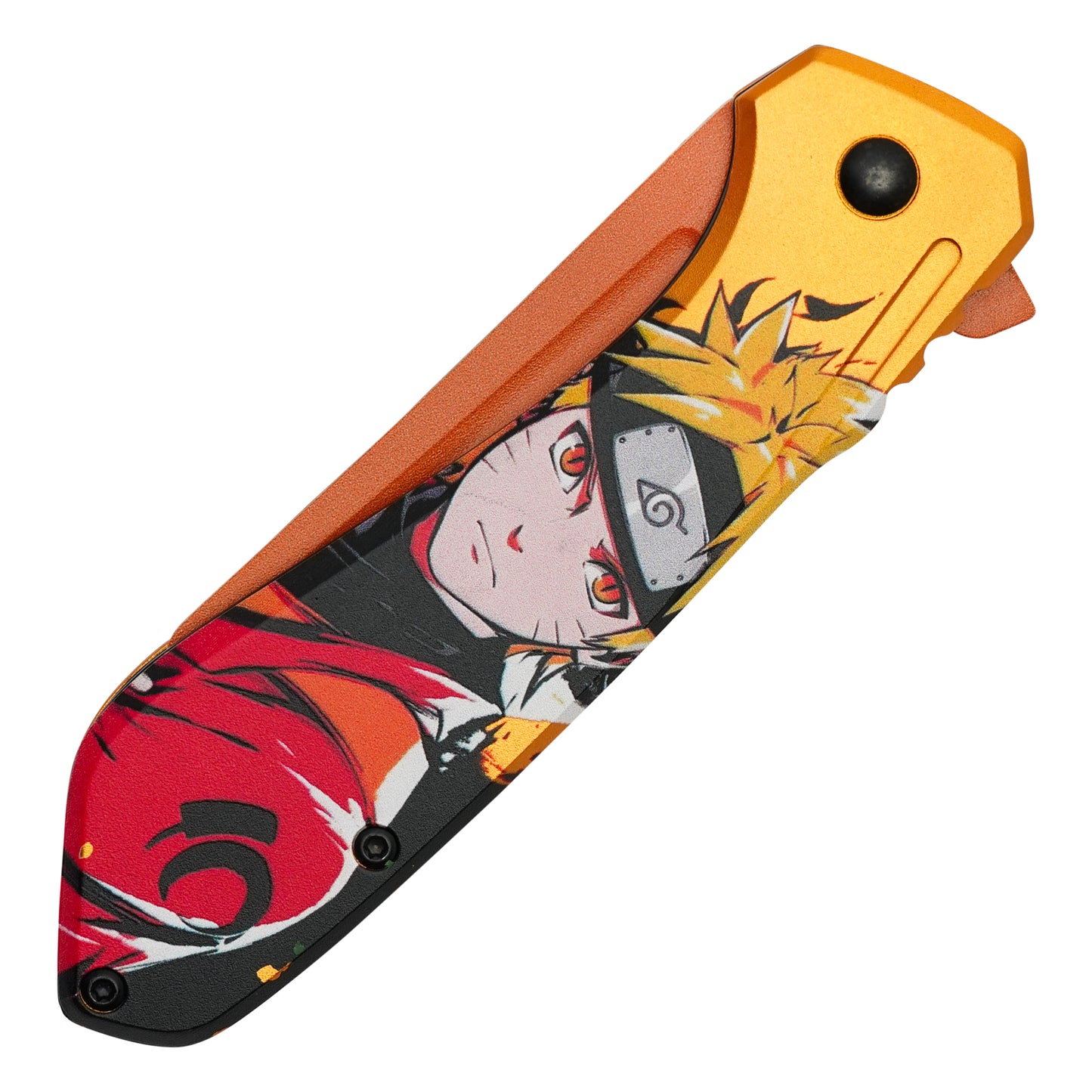 Naruto - 7.75” Naruto Uzumaki | Spring Assisted Pocket Knife