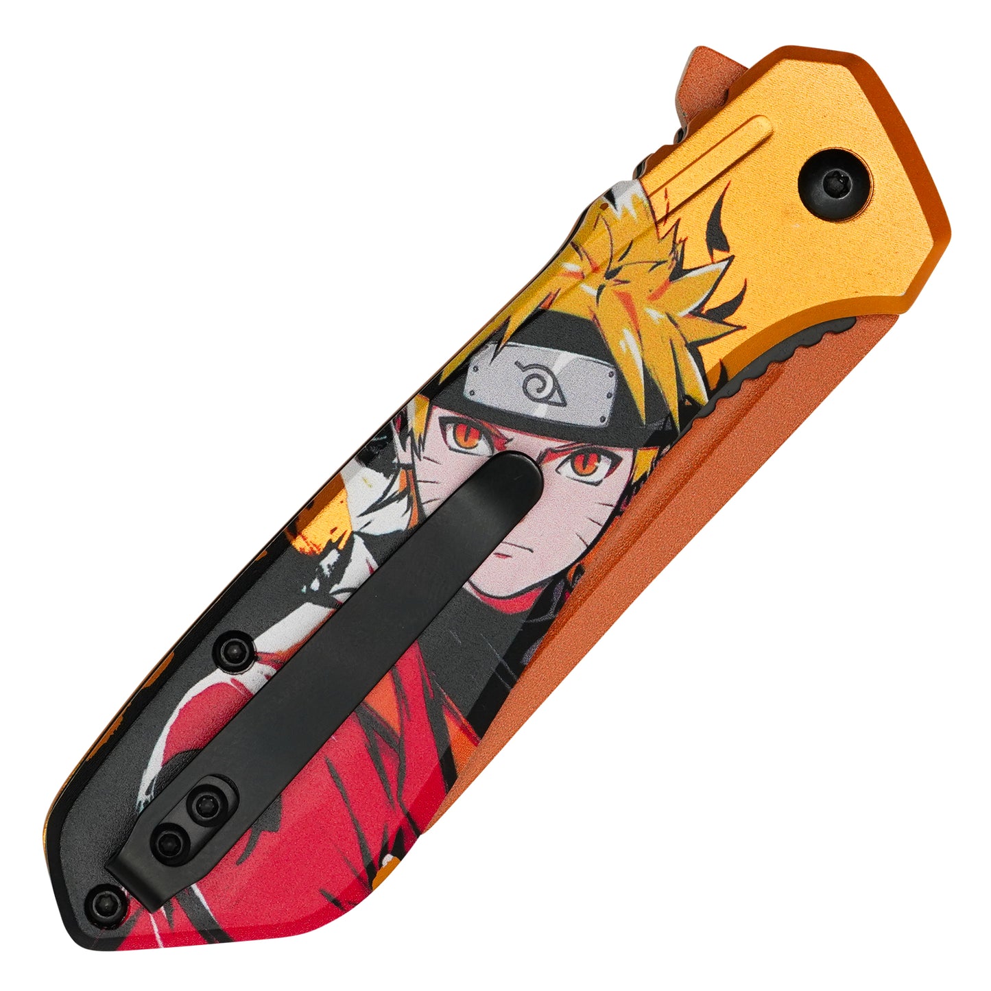 Naruto - 7.75” Naruto Uzumaki | Spring Assisted Pocket Knife