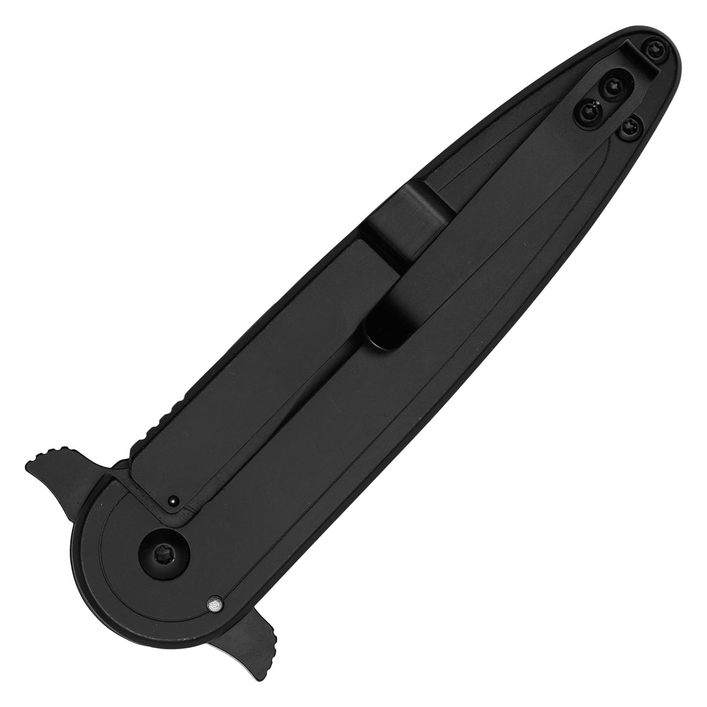 7.75” Black Bitcoin | Spring Assisted Pocket Knife