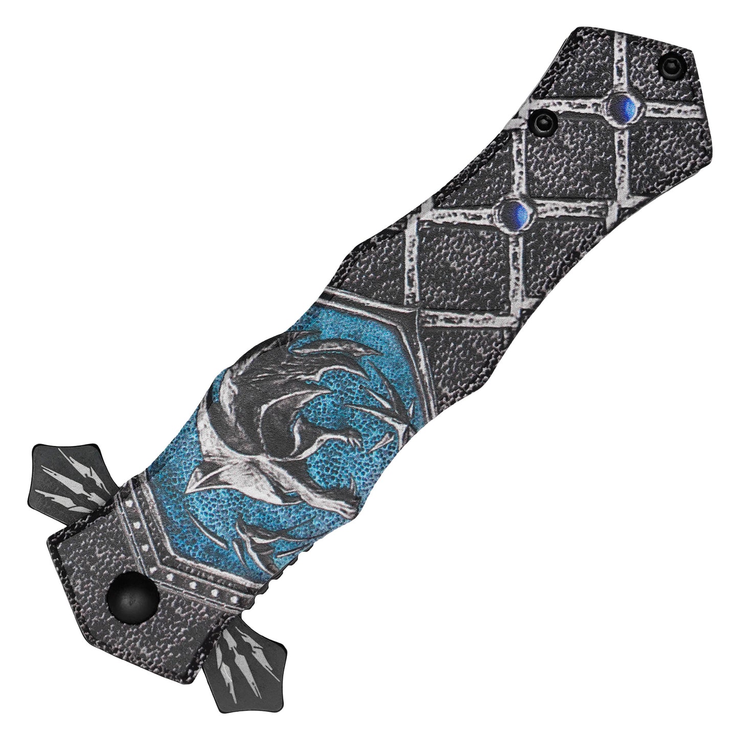 The Witcher 3 - 8.25” Wolf Pocket Dagger | Spring Assisted Pocket Knife