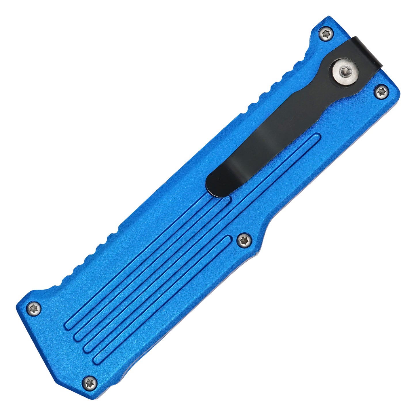 7.5" 2-Tone Red & Blue | Gravity Pocket Knife