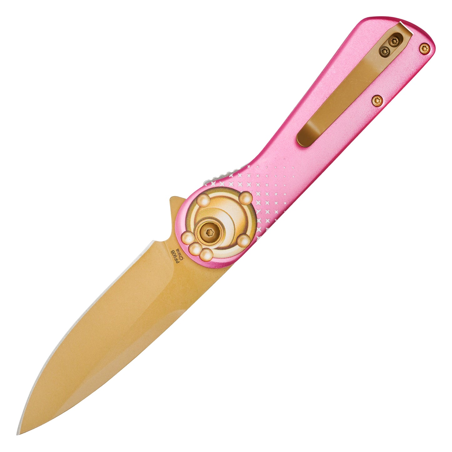 Sailor Moon - 8” Pink & Gold | Spring Assisted Pocket Knife