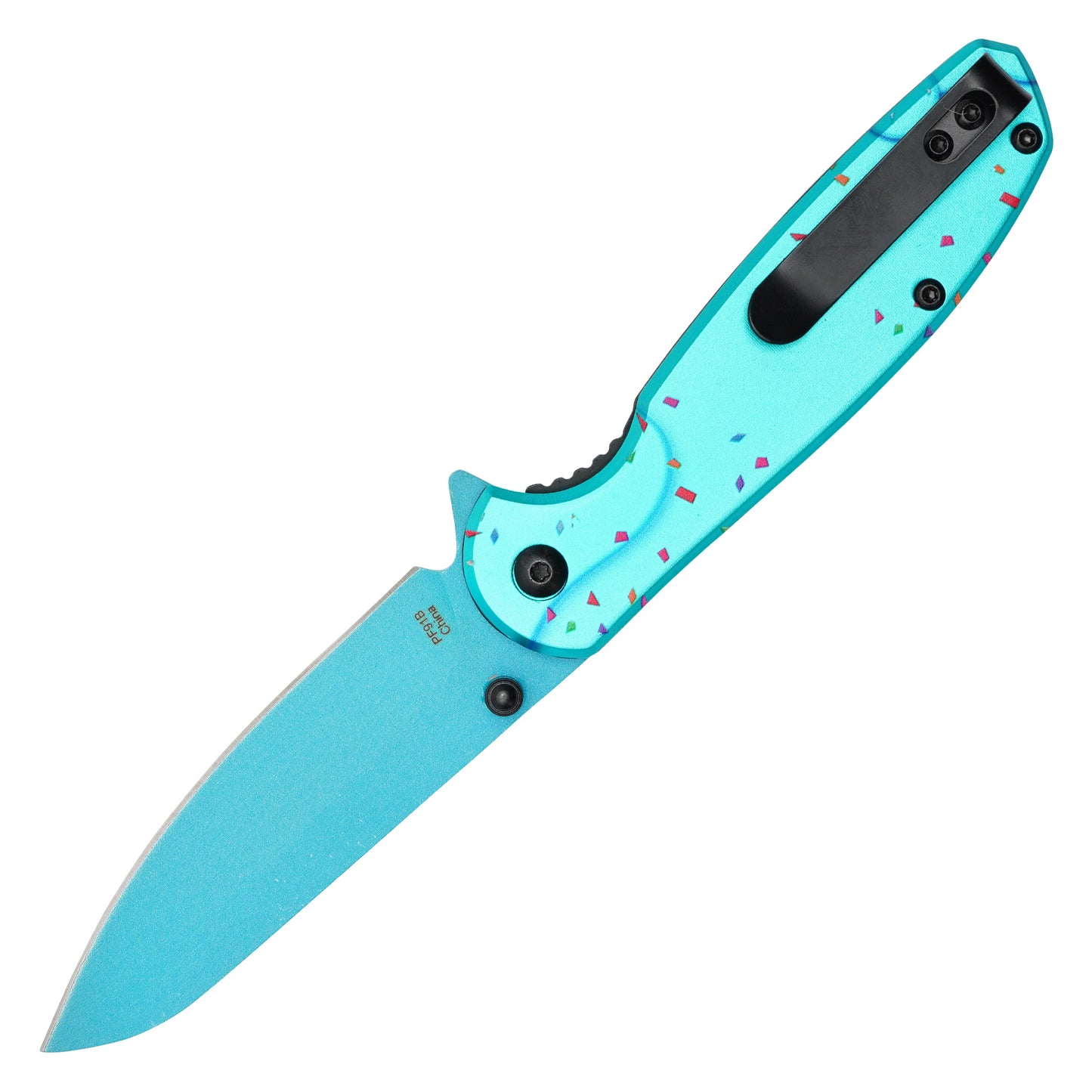 Minions - 7.25” Blue Minion Print | Spring Assisted Pocket Knife