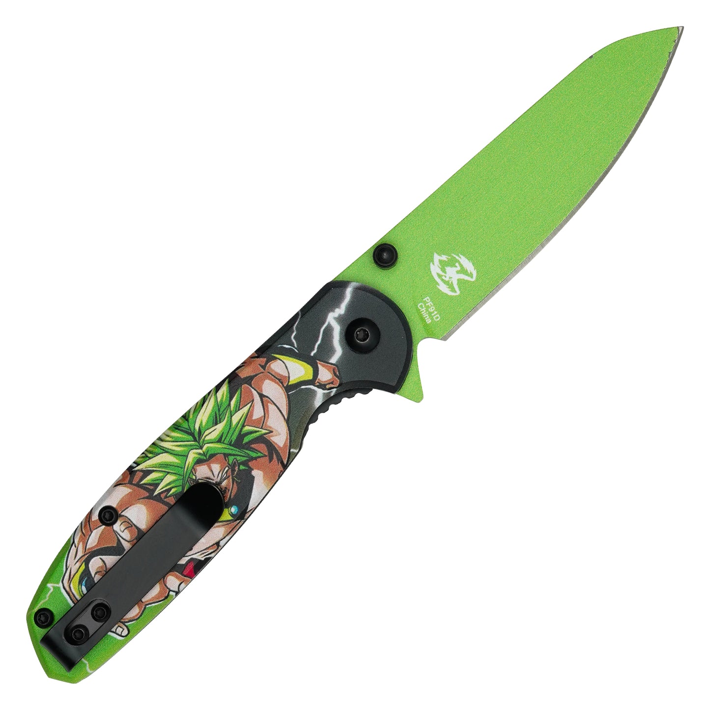 Dragon Ball Z - 7.5” Super Saiyan Broly | Spring Assisted Pocket Knife