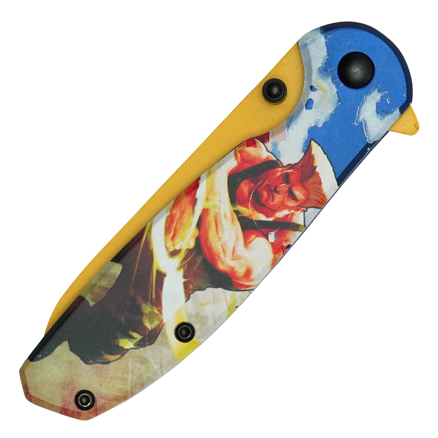 Street Fighter - 7.5” Guile | Spring Assisted Pocket Knife