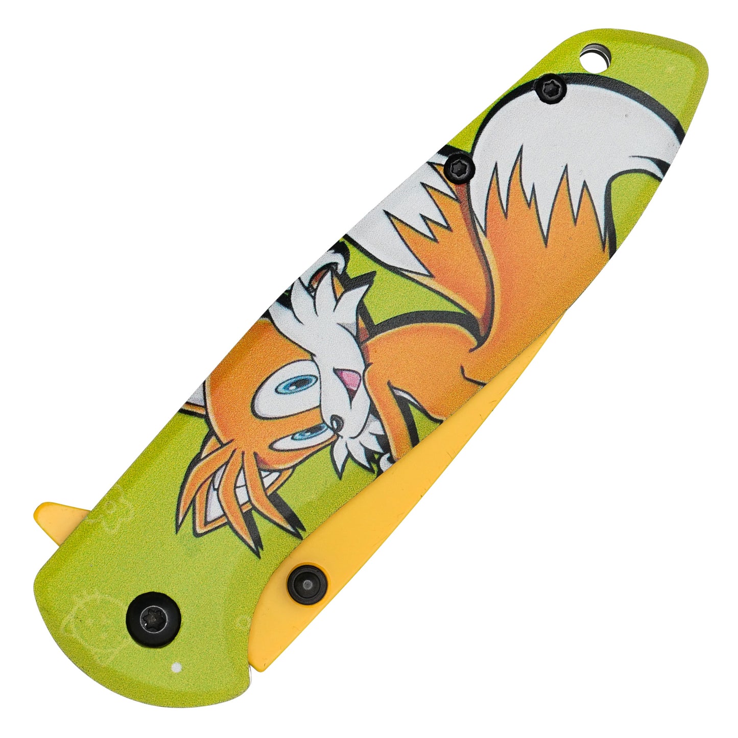 Sonic The Hedgehog - 7.75" Miles “Tails” Prower | Spring Assisted Pocket Knife