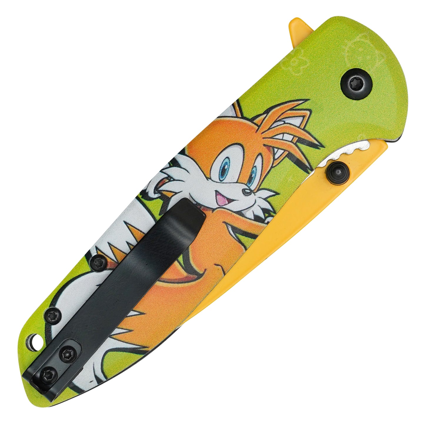 Sonic The Hedgehog - 7.75" Miles “Tails” Prower | Spring Assisted Pocket Knife