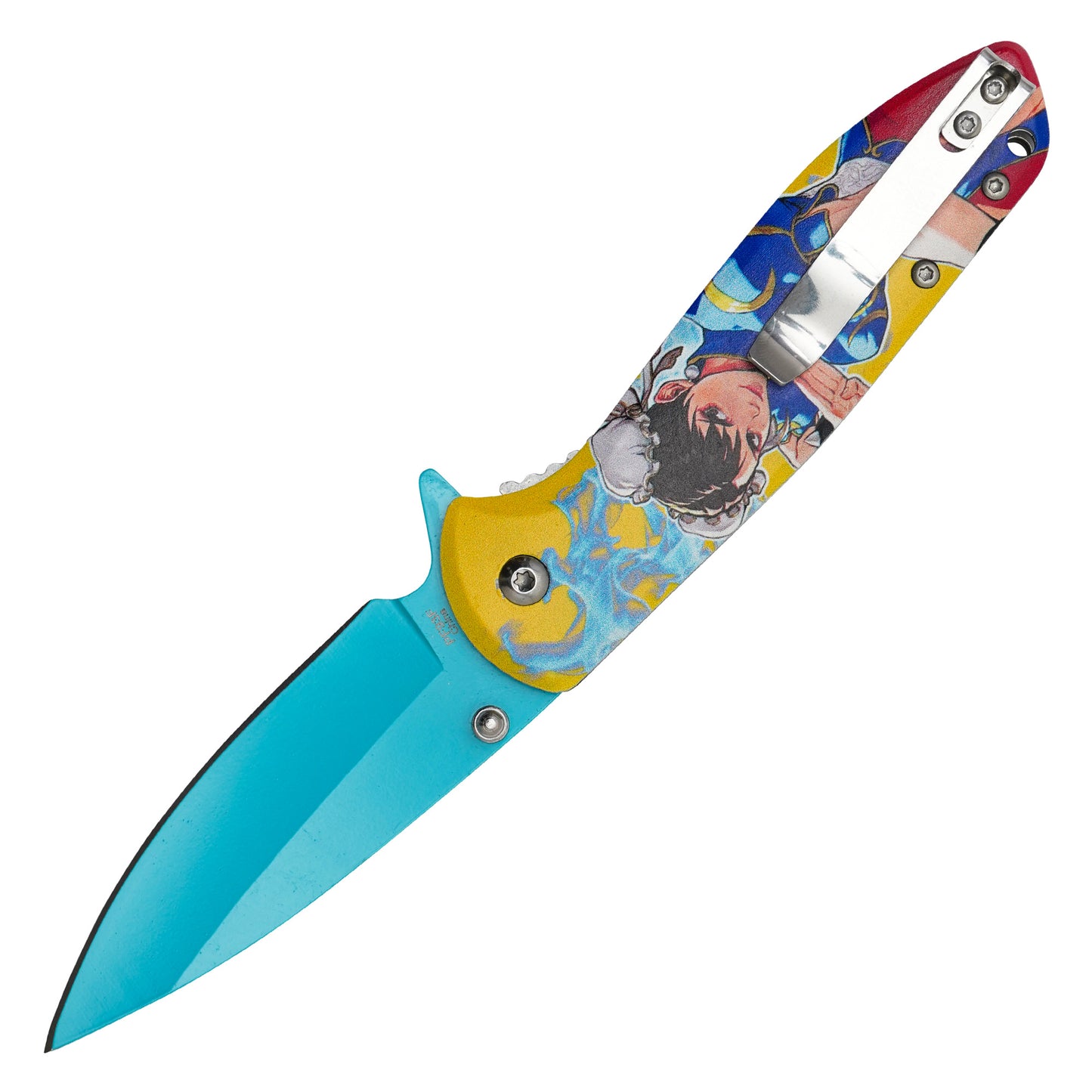 Street Fighter - 7.75" Chun-Li | Spring Assisted Pocket Knife