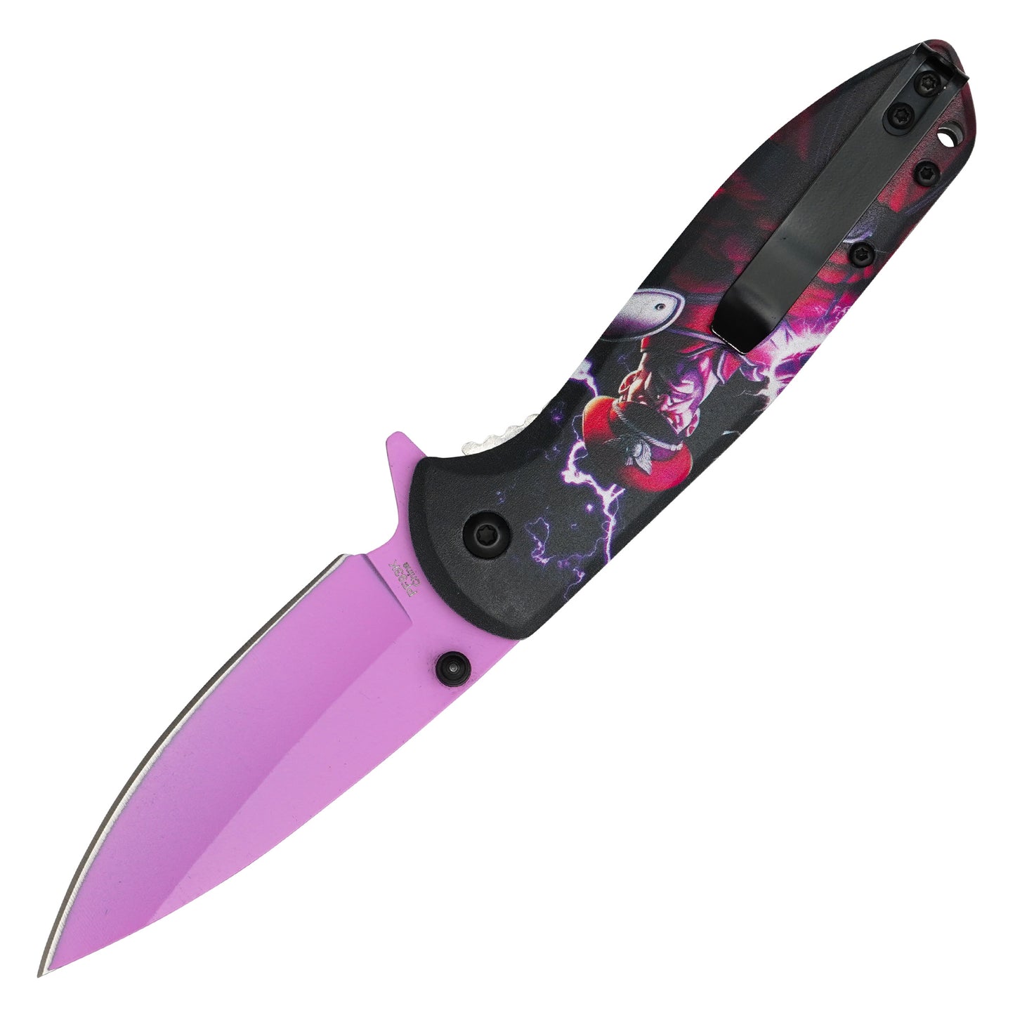 Street Fighter - 7.75" M. Bison | Spring Assisted Pocket Knife