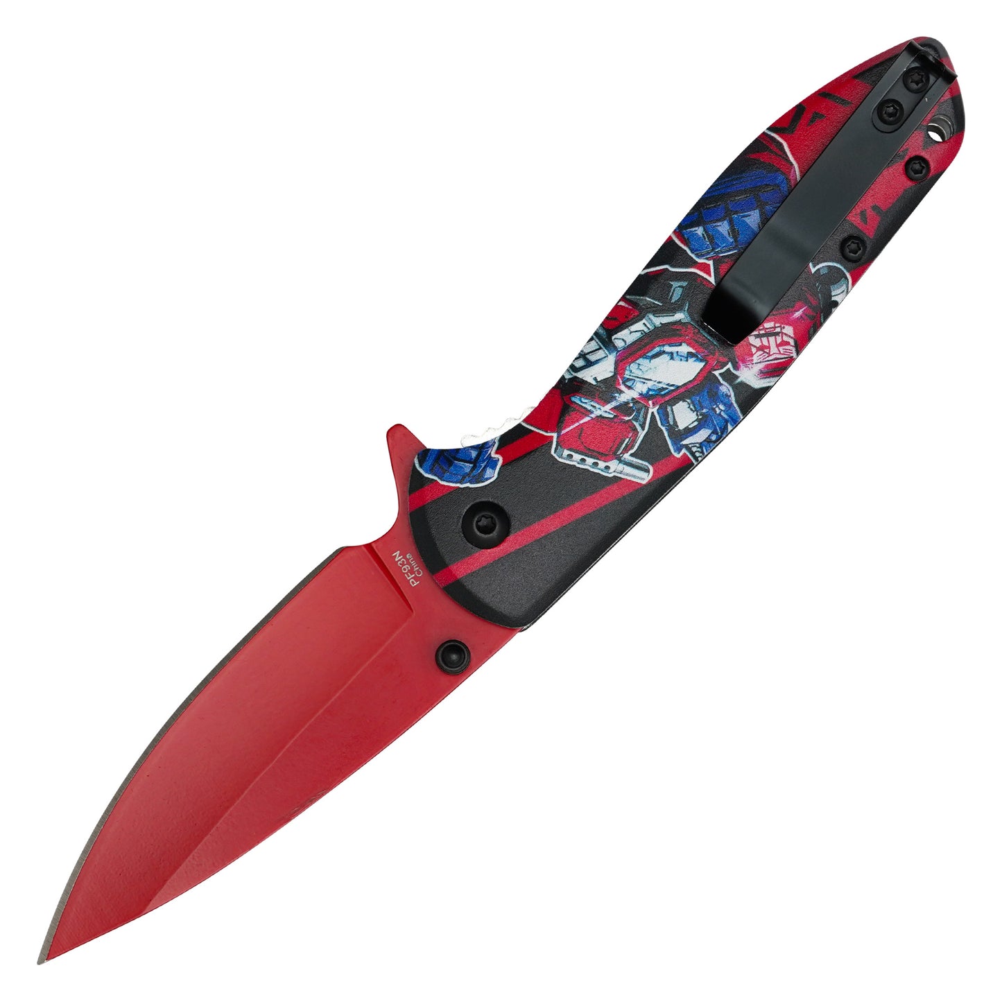 Transformers - 7.75" Optimus Prime | Spring Assisted Pocket Knife