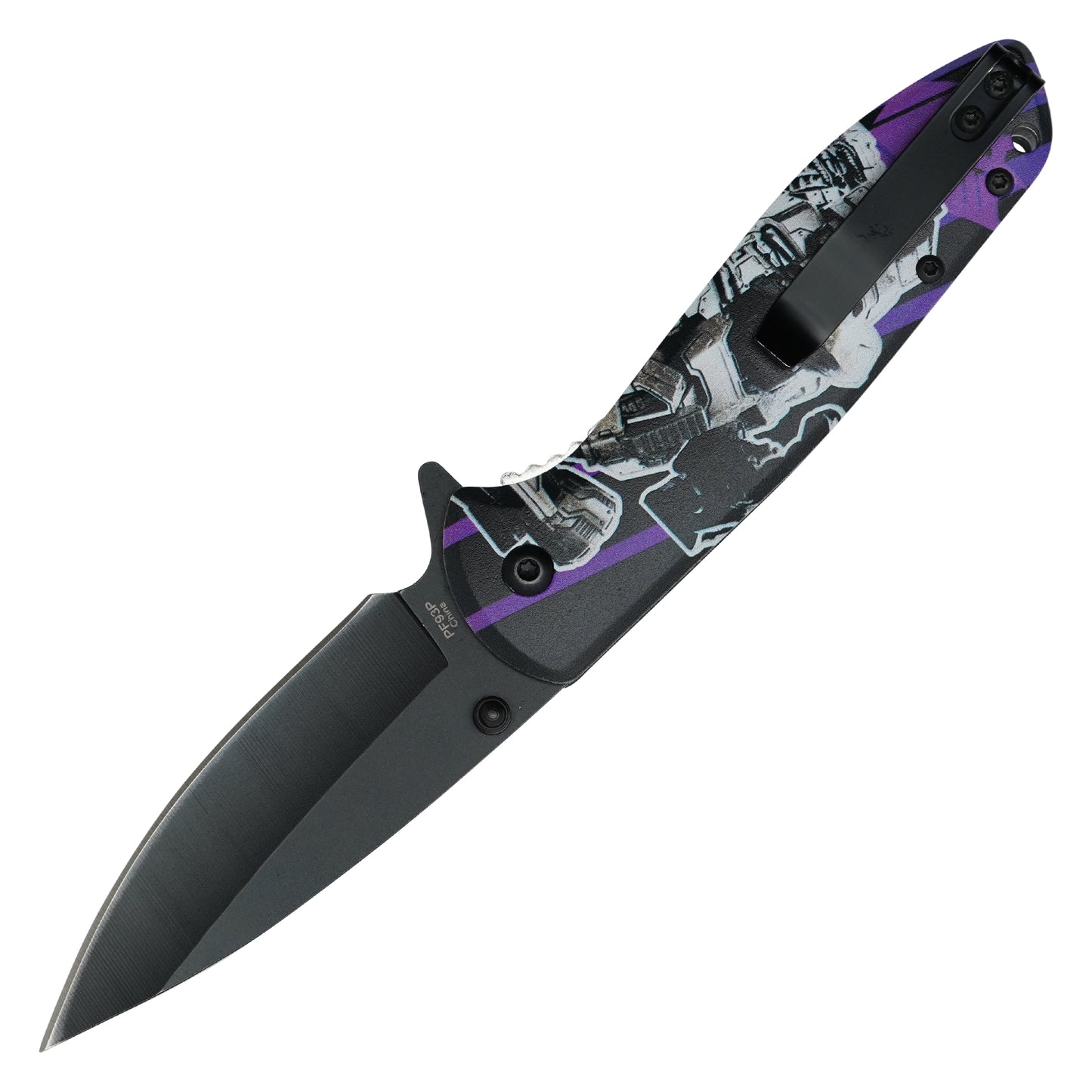 Transformers - 7.75" Megatron | Spring Assisted Pocket Knife