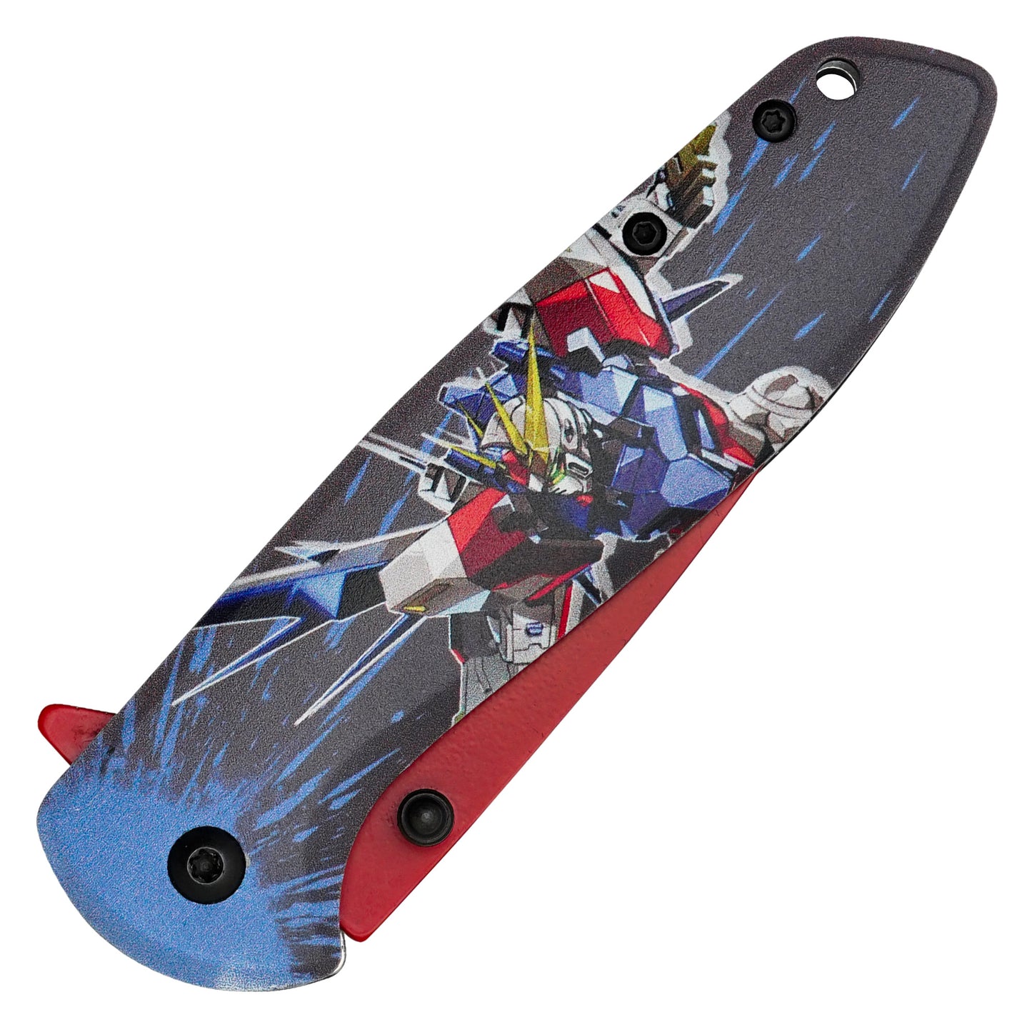 Mobile Suit Gundam - 7.75" GAT-X105B Build Strike Gundam | Spring Assisted Pocket Knife