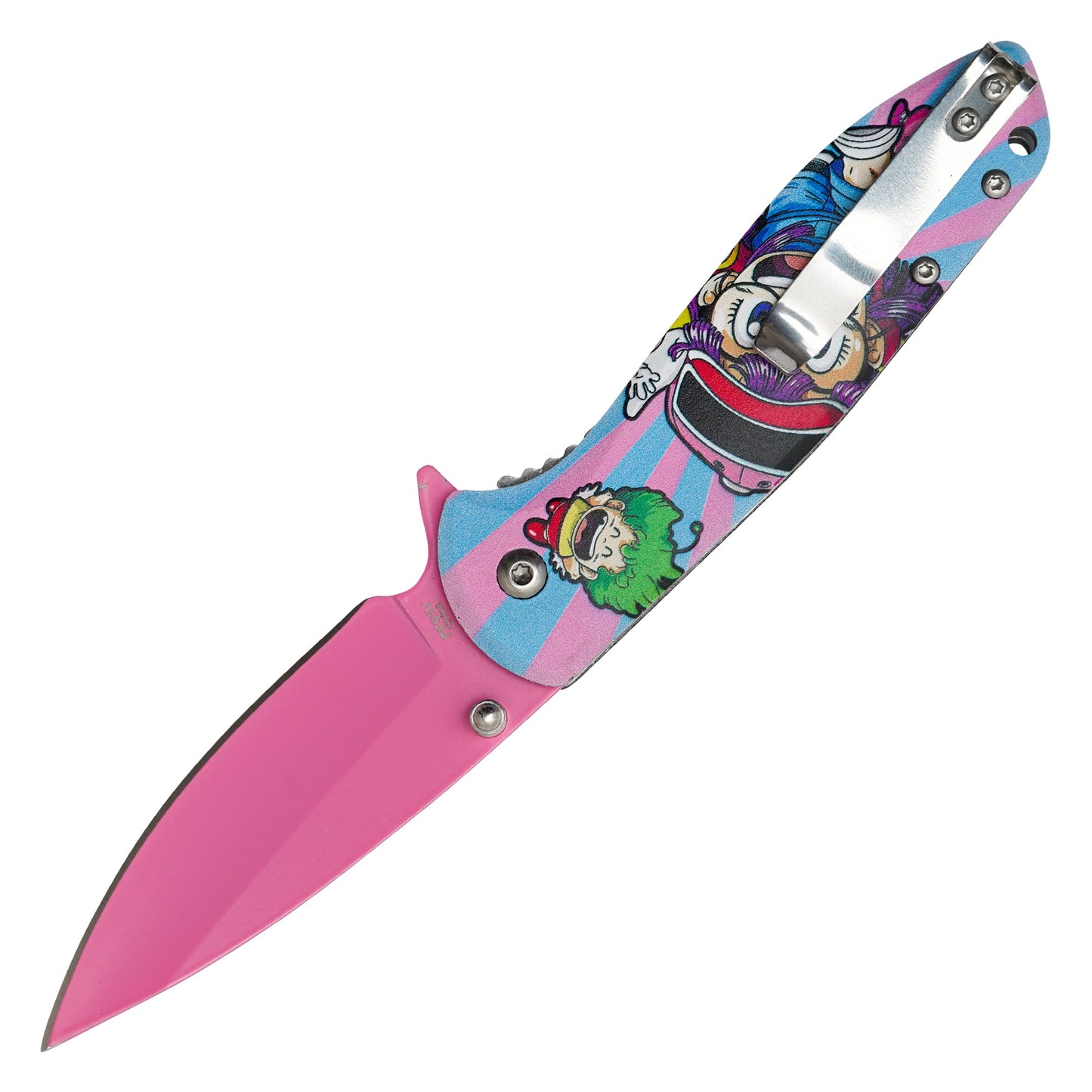 Dr. Slump - 7.75" Arale Norimaki | Spring Assisted Pocket Knife