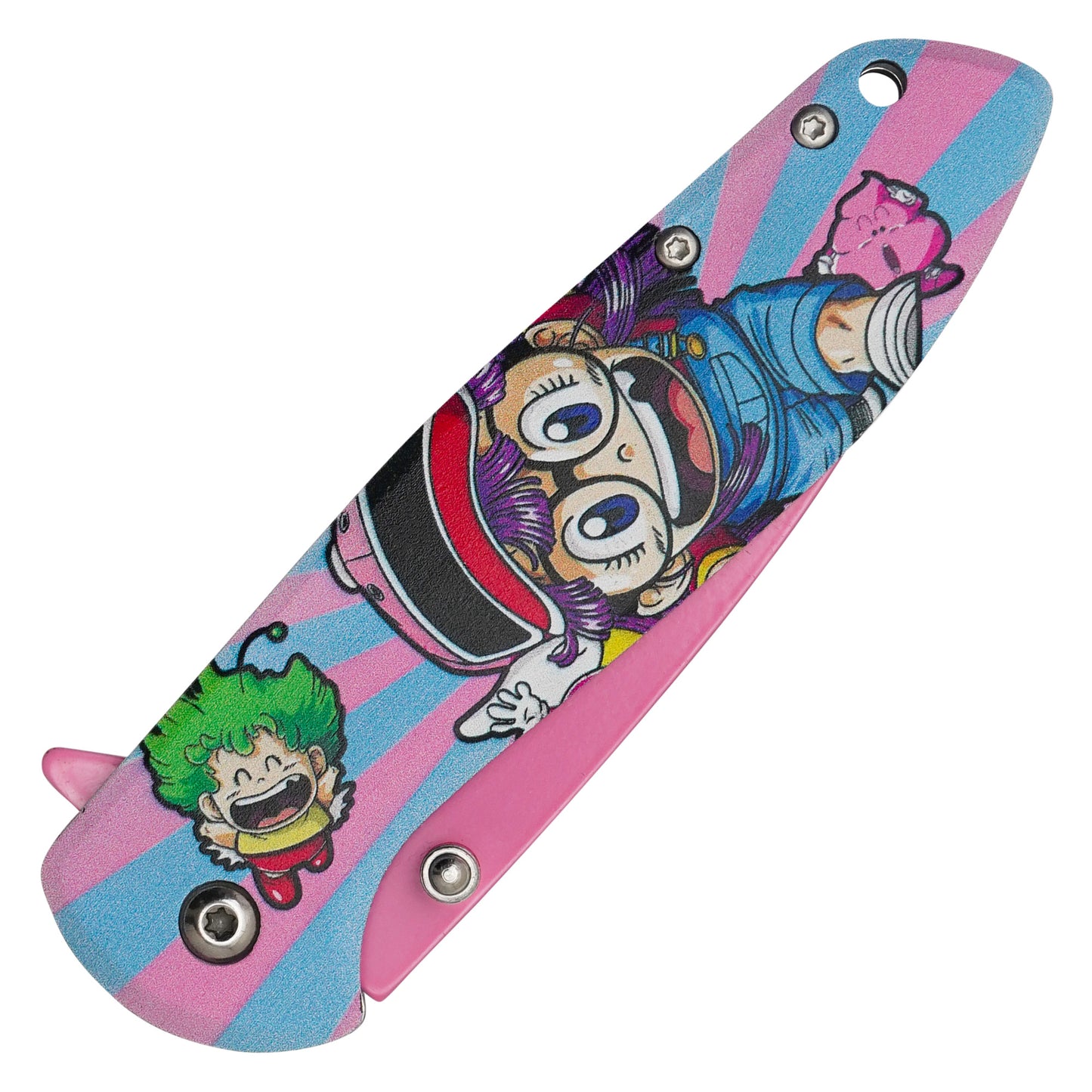 Dr. Slump - 7.75" Arale Norimaki | Spring Assisted Pocket Knife