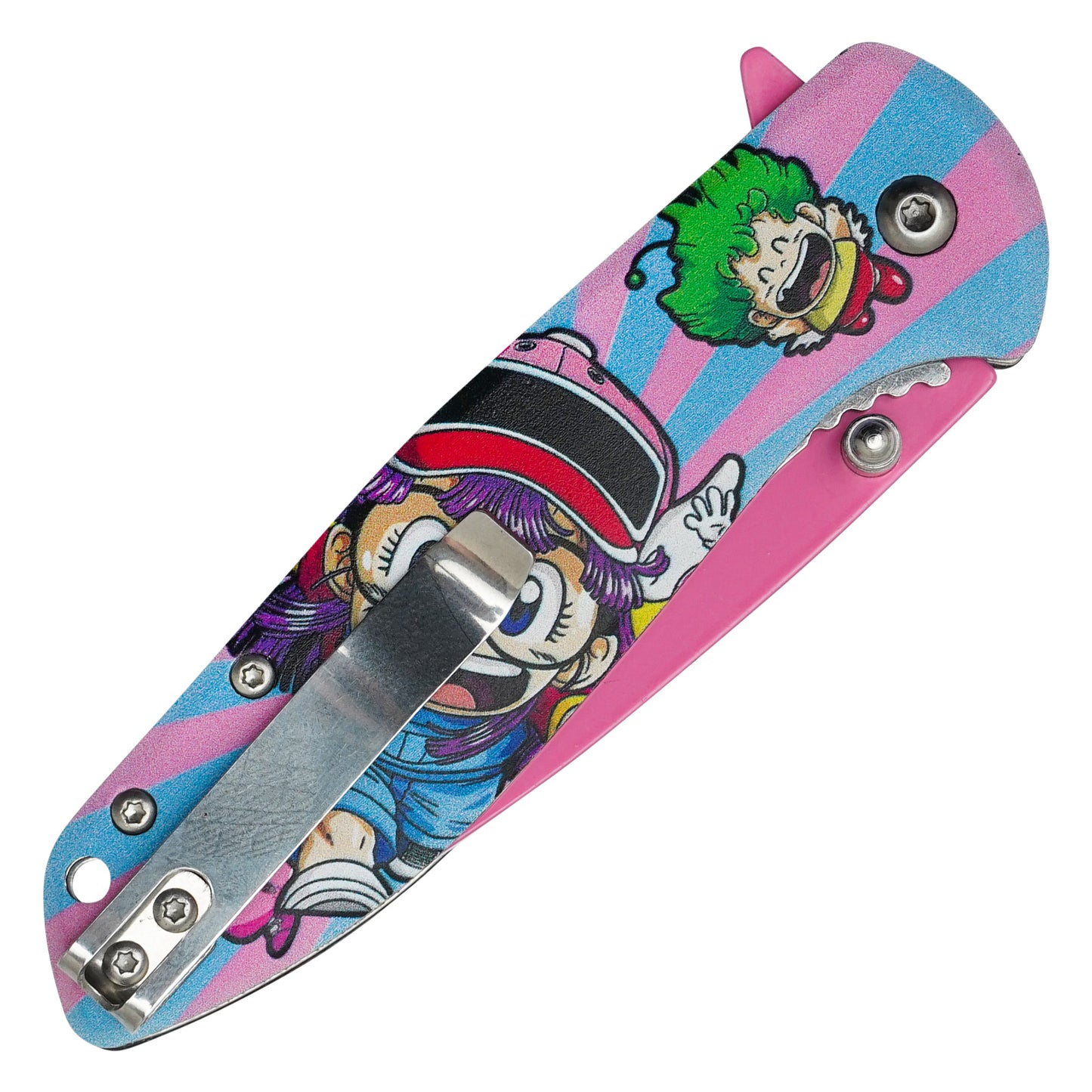 Dr. Slump - 7.75" Arale Norimaki | Spring Assisted Pocket Knife