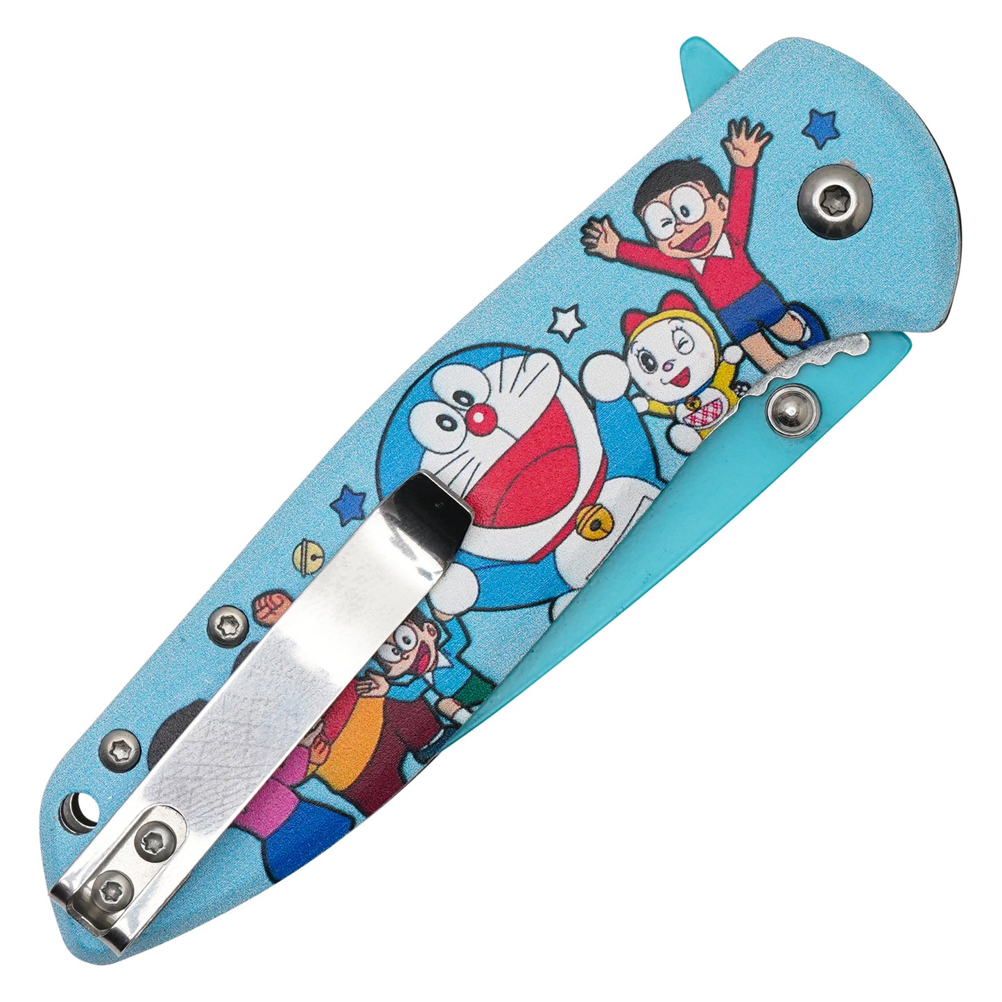 Doraemon - 7.75" Doraemon & Friends | Spring Assisted Pocket Knife