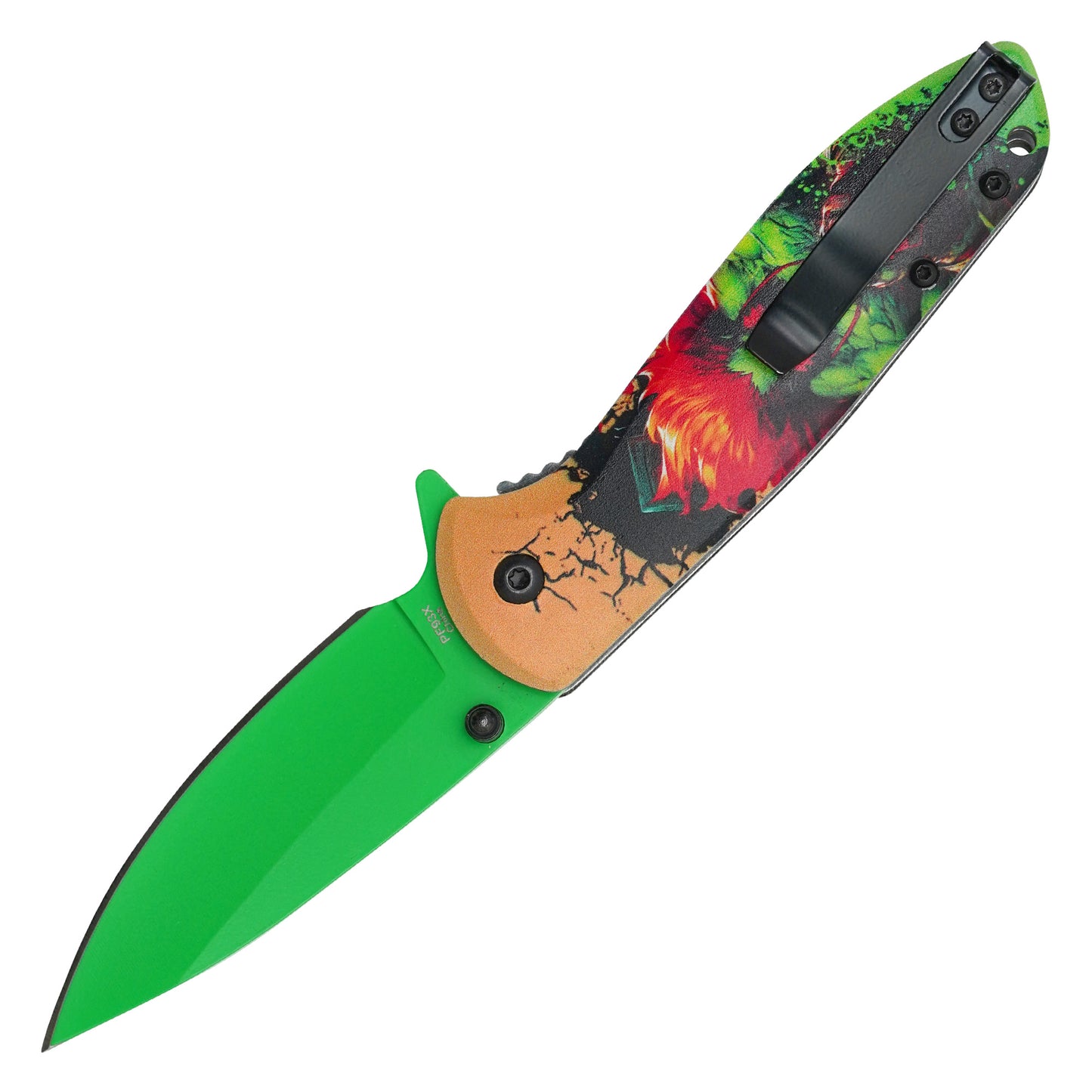 Street Fighter - 7.75" Blanka | Spring Assisted Pocket Knife