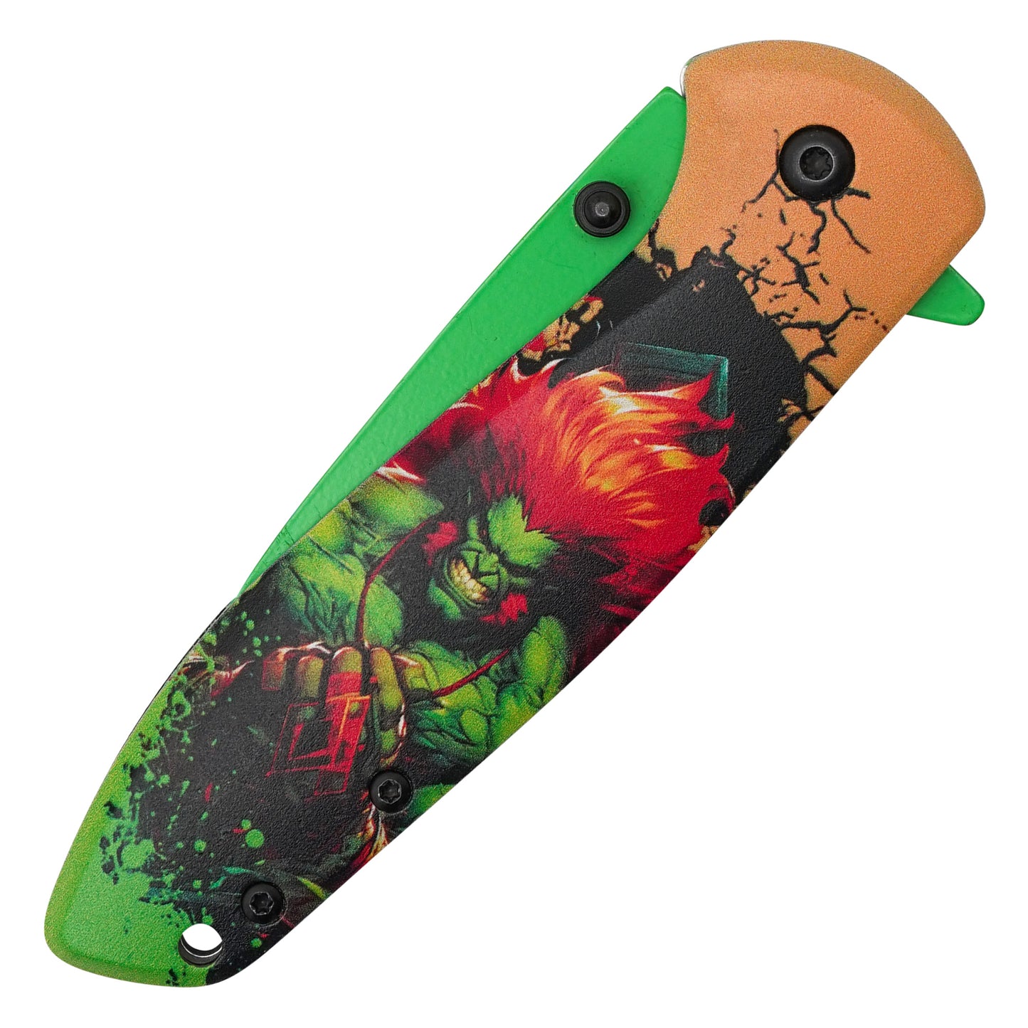 Street Fighter - 7.75" Blanka | Spring Assisted Pocket Knife