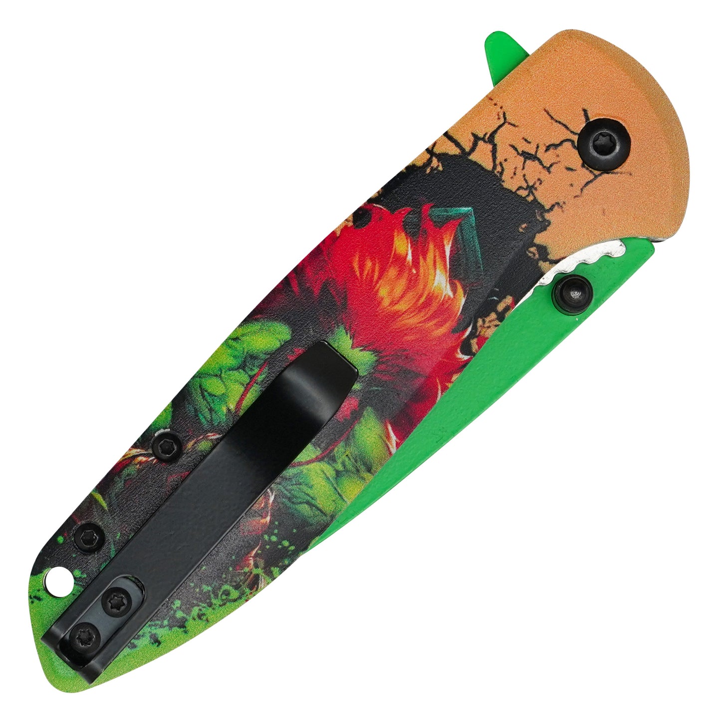 Street Fighter - 7.75" Blanka | Spring Assisted Pocket Knife