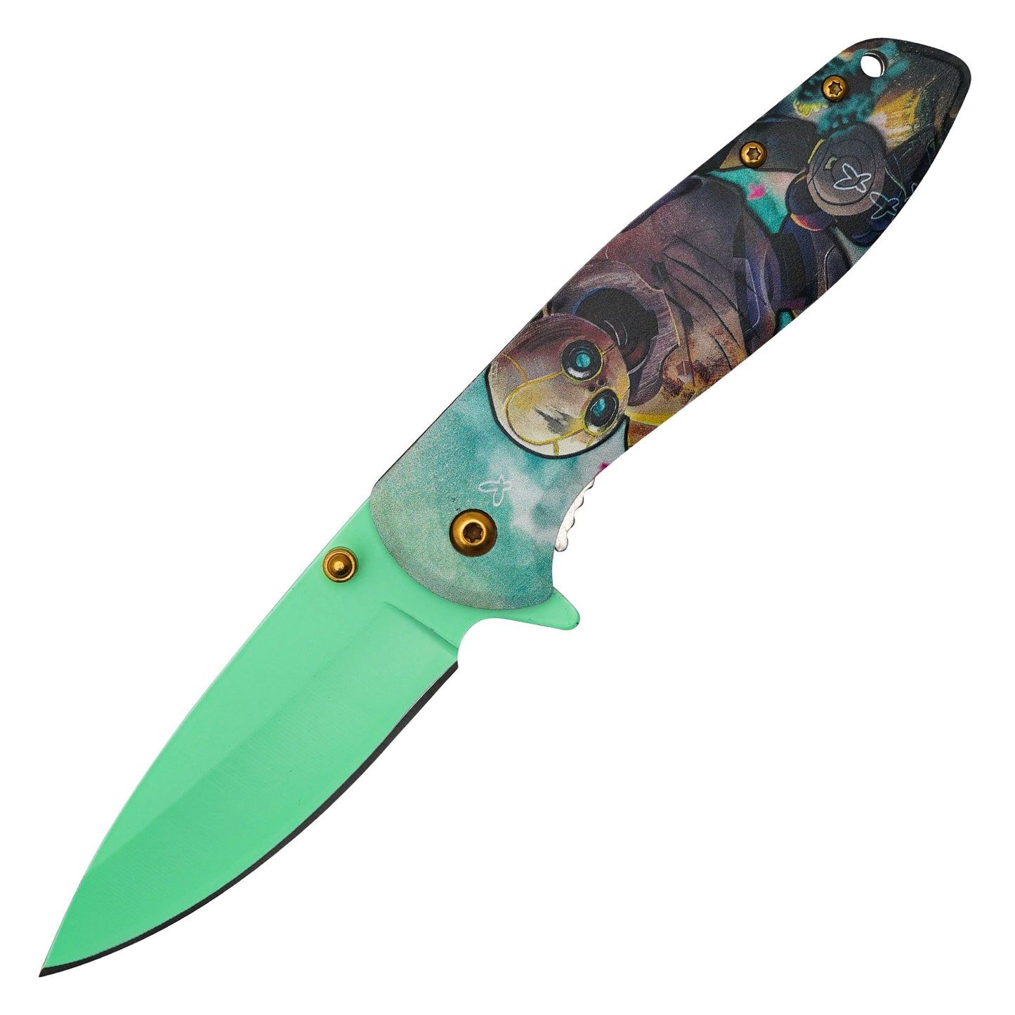 The Wild Robot - 7.75" Roz | Spring Assisted Pocket Knife