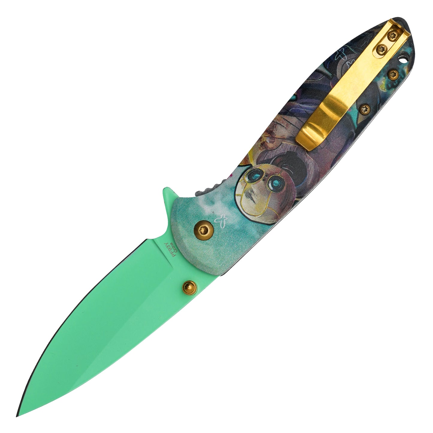 The Wild Robot - 7.75" Roz | Spring Assisted Pocket Knife