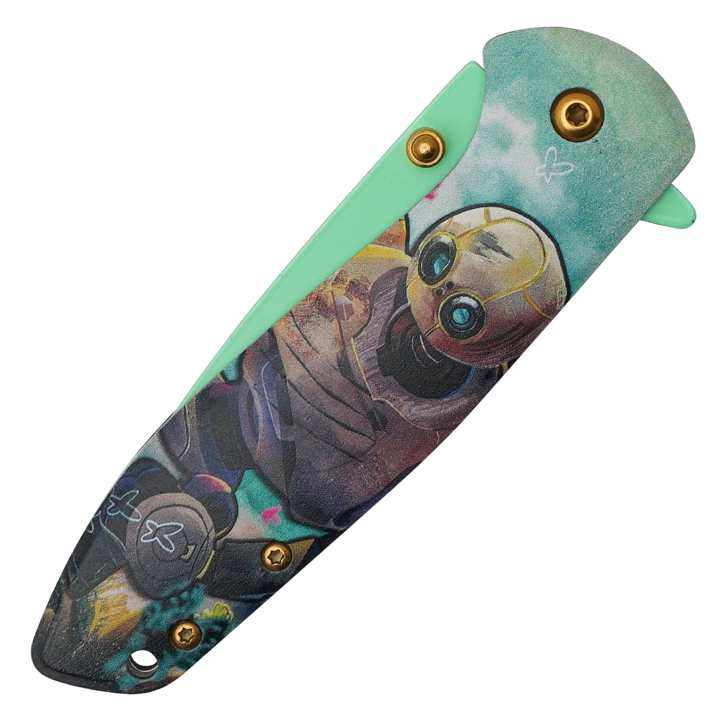 The Wild Robot - 7.75" Roz | Spring Assisted Pocket Knife