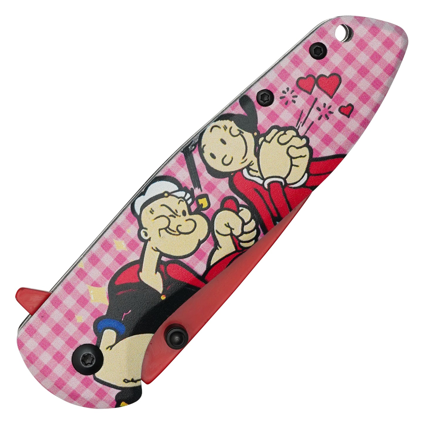 Popeye the Sailor Man - 7.5” Popeye Love | Spring Assisted Pocket Knife