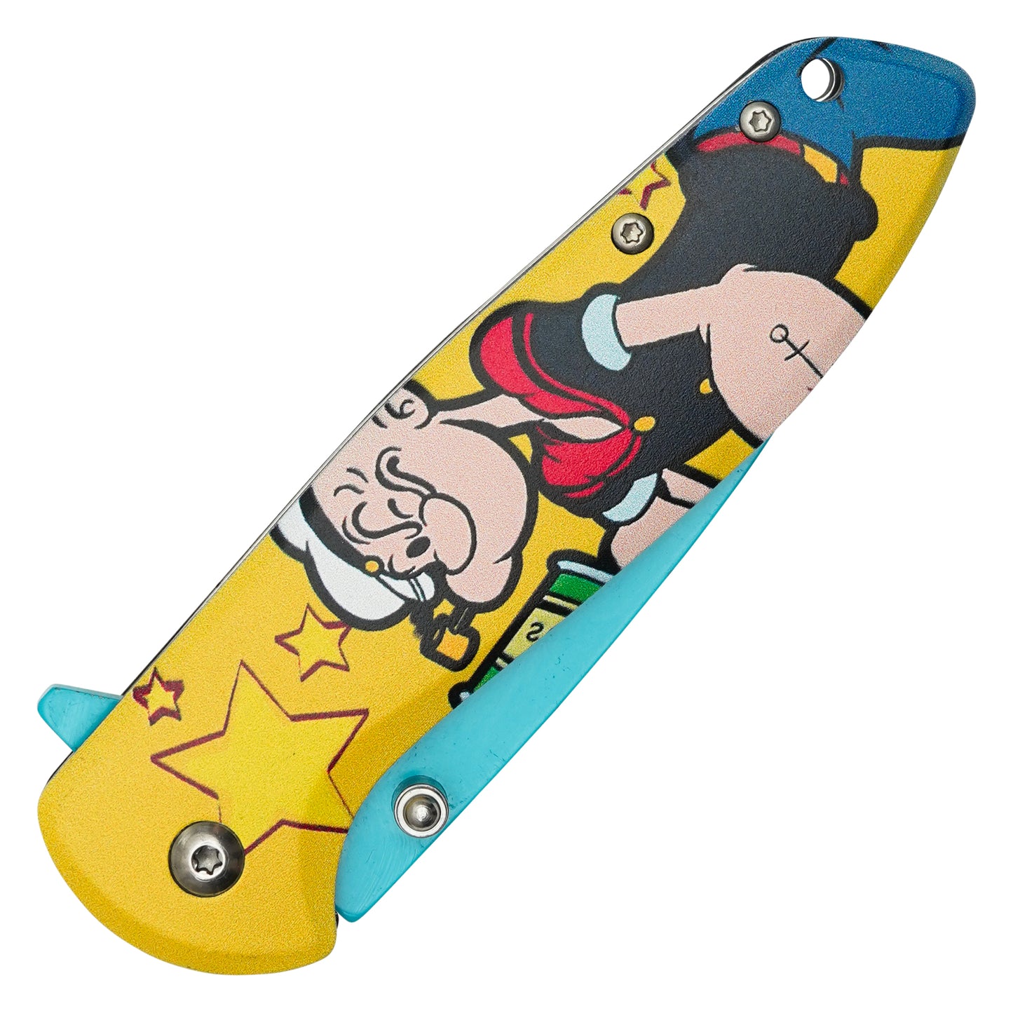 Popeye the Sailor Man - 7.5” Popeye Power | Spring Assisted Pocket Knife
