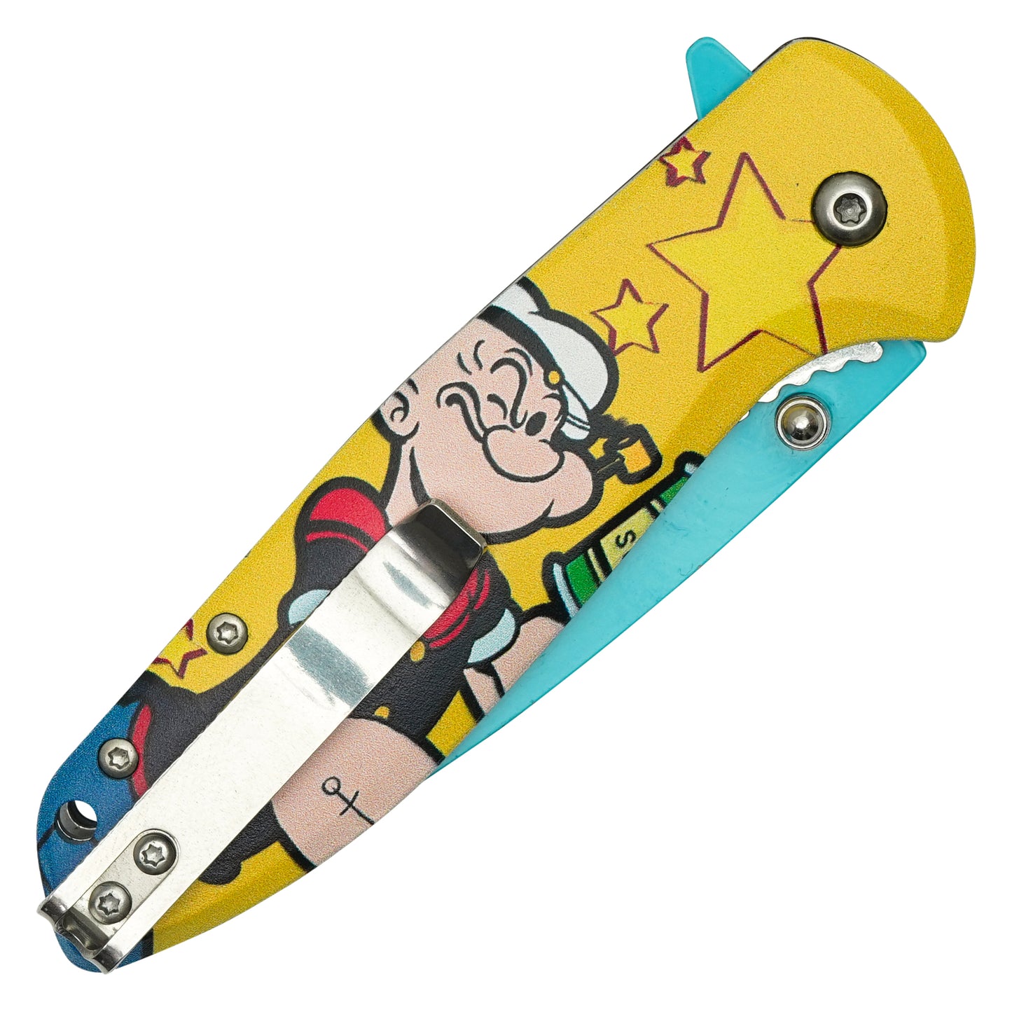 Popeye the Sailor Man - 7.5” Popeye Power | Spring Assisted Pocket Knife
