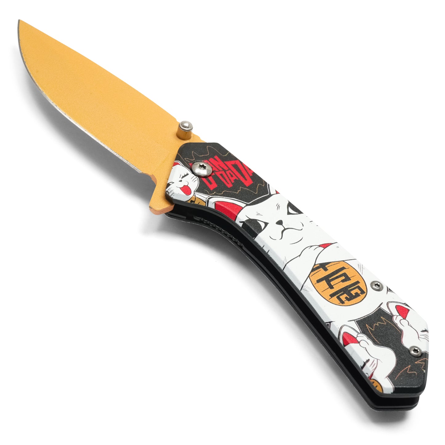 Dandadan - 7.75" Lucky Cat (Turbo Granny) | Spring Assisted Pocket Knife
