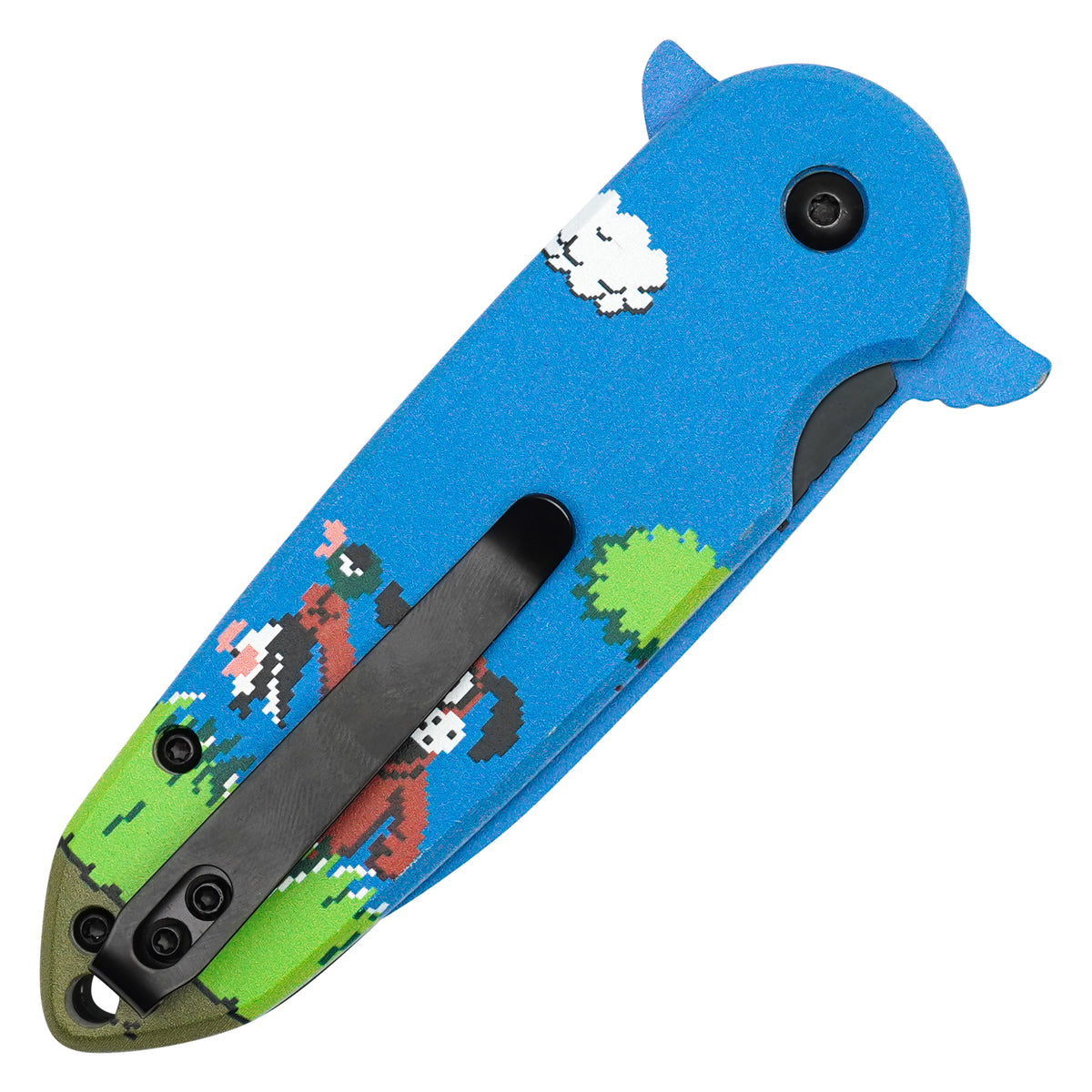 Duck Hunt - Laughing Dog | Collectible Spring Assisted Pocket Knife