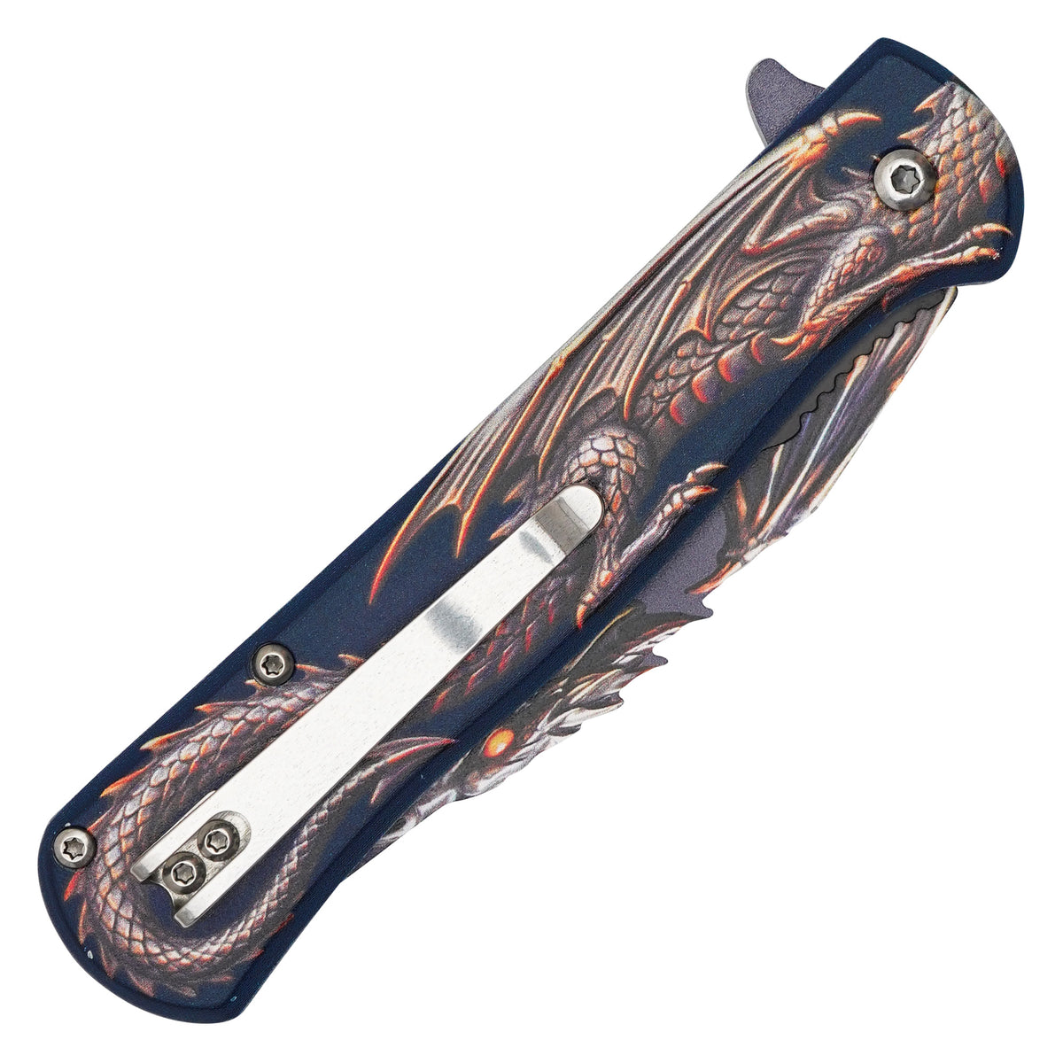 Wartech - Midnight Dragon | Collectible Spring Assisted Pocket Knife
