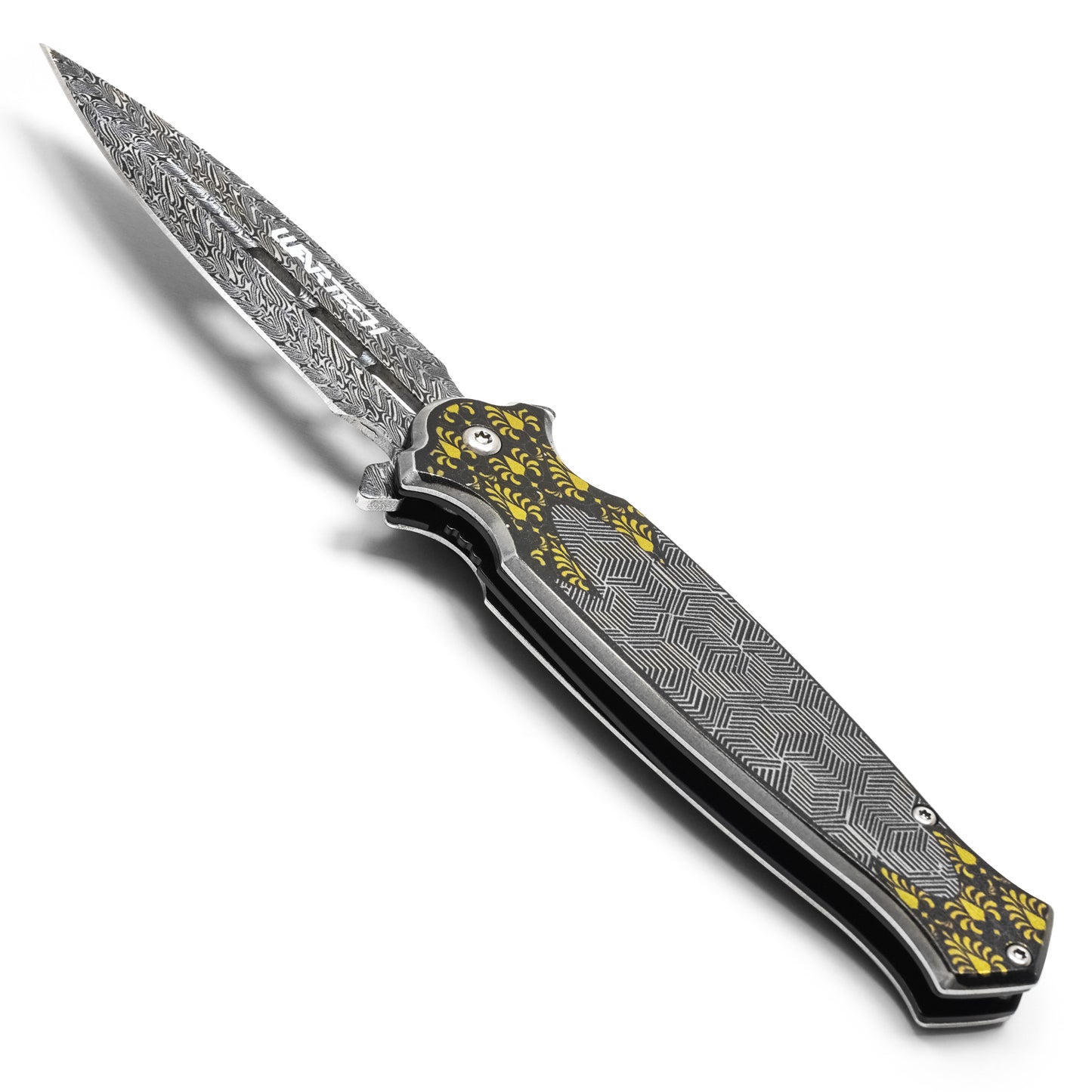 Wartech – 8.25" Geometric Filigree Pocket Knife | Pocket Knife