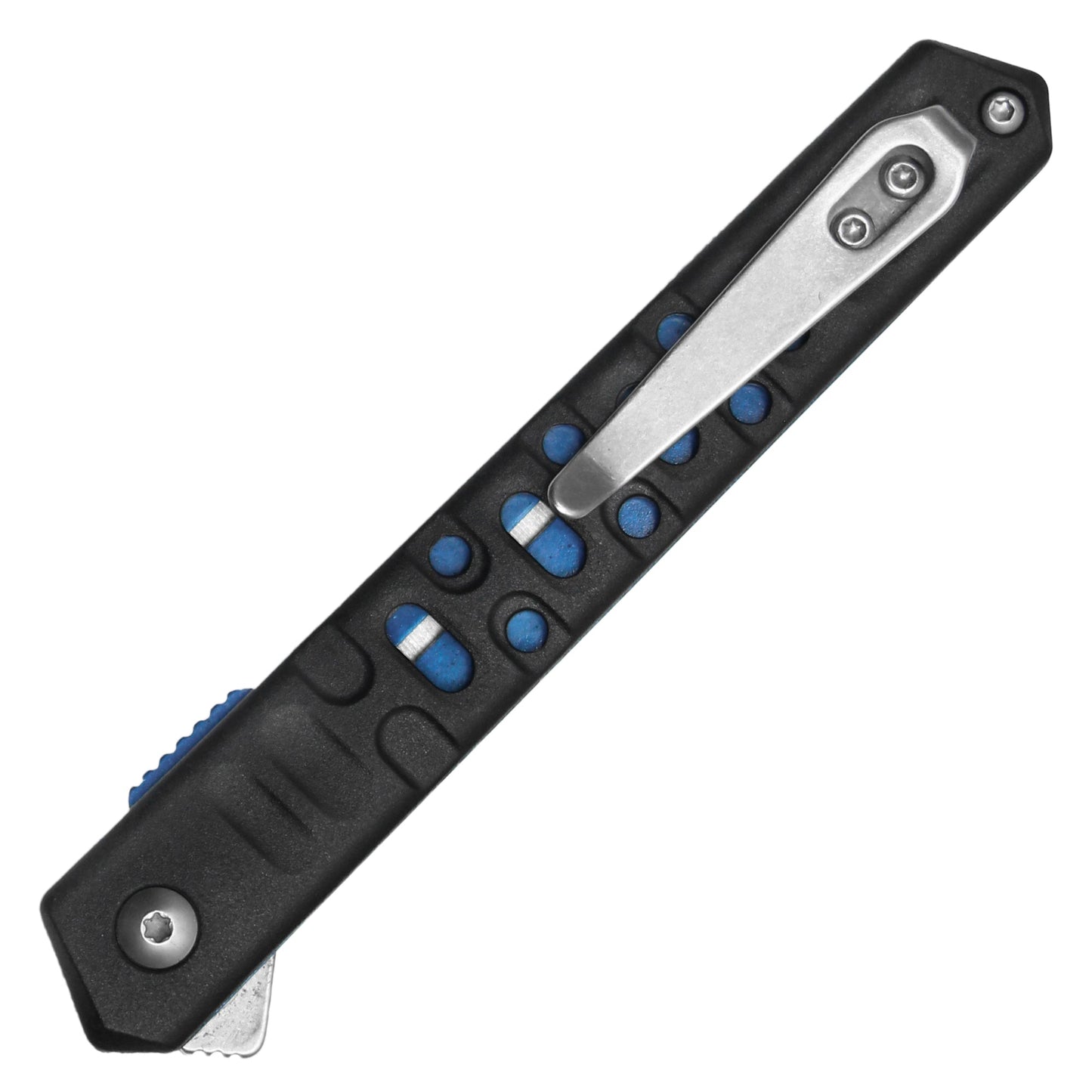 Wartech - 8" Stonewashed Slim Blue | Folding Pocket Knife
