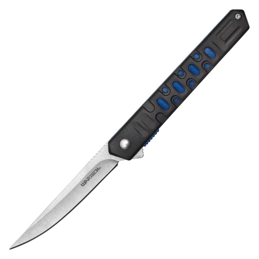 Wartech - 8" Stonewashed Slim Blue | Folding Pocket Knife