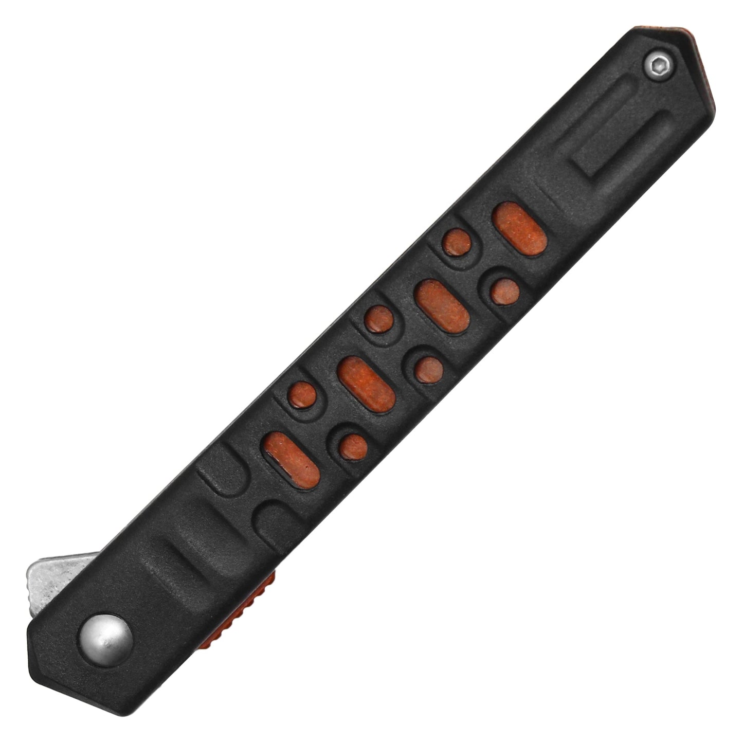 Wartech - 8" Stonewashed Slim Red | Folding Pocket Knife