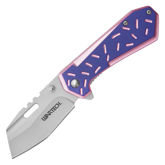Wartech / Sweet Treats - 6.5” Purple Sprinkles | Spring Assisted Pocket Knife