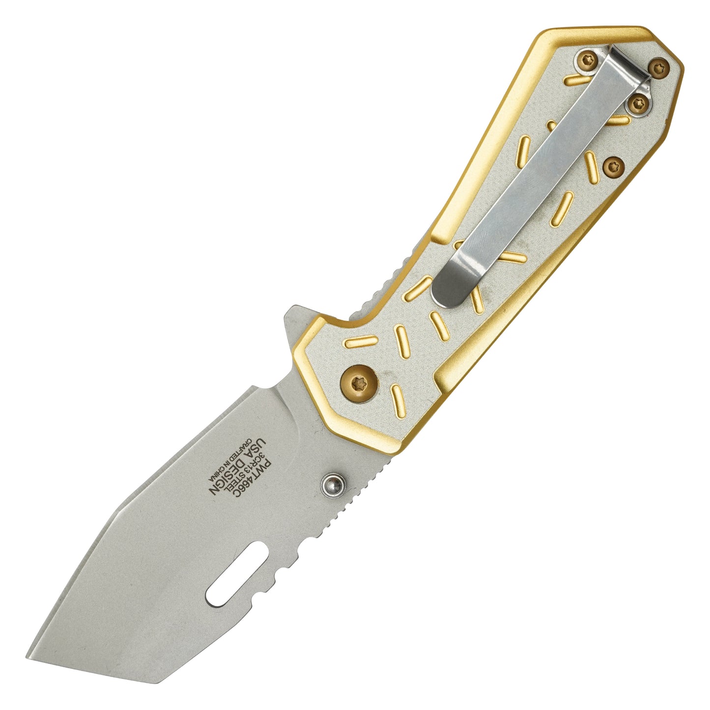 Wartech / Sweet Treats - 6.5” Yellow Sprinkles | Spring Assisted Pocket Knife