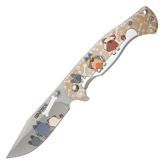 Wartech - 8” Pets | Spring Assisted Pocket Knife