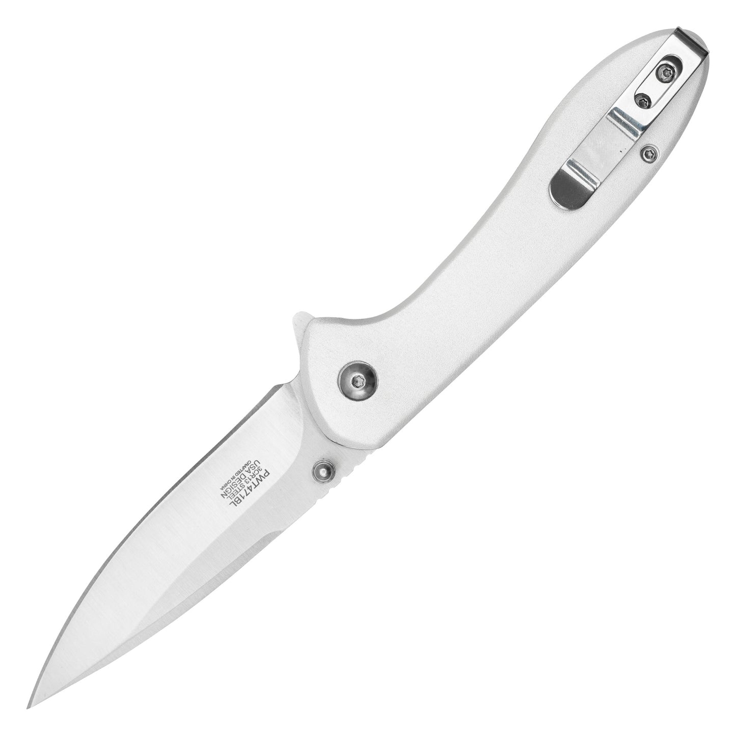 Wartech - 8” Silver Duck | Spring Assisted Pocket Knife