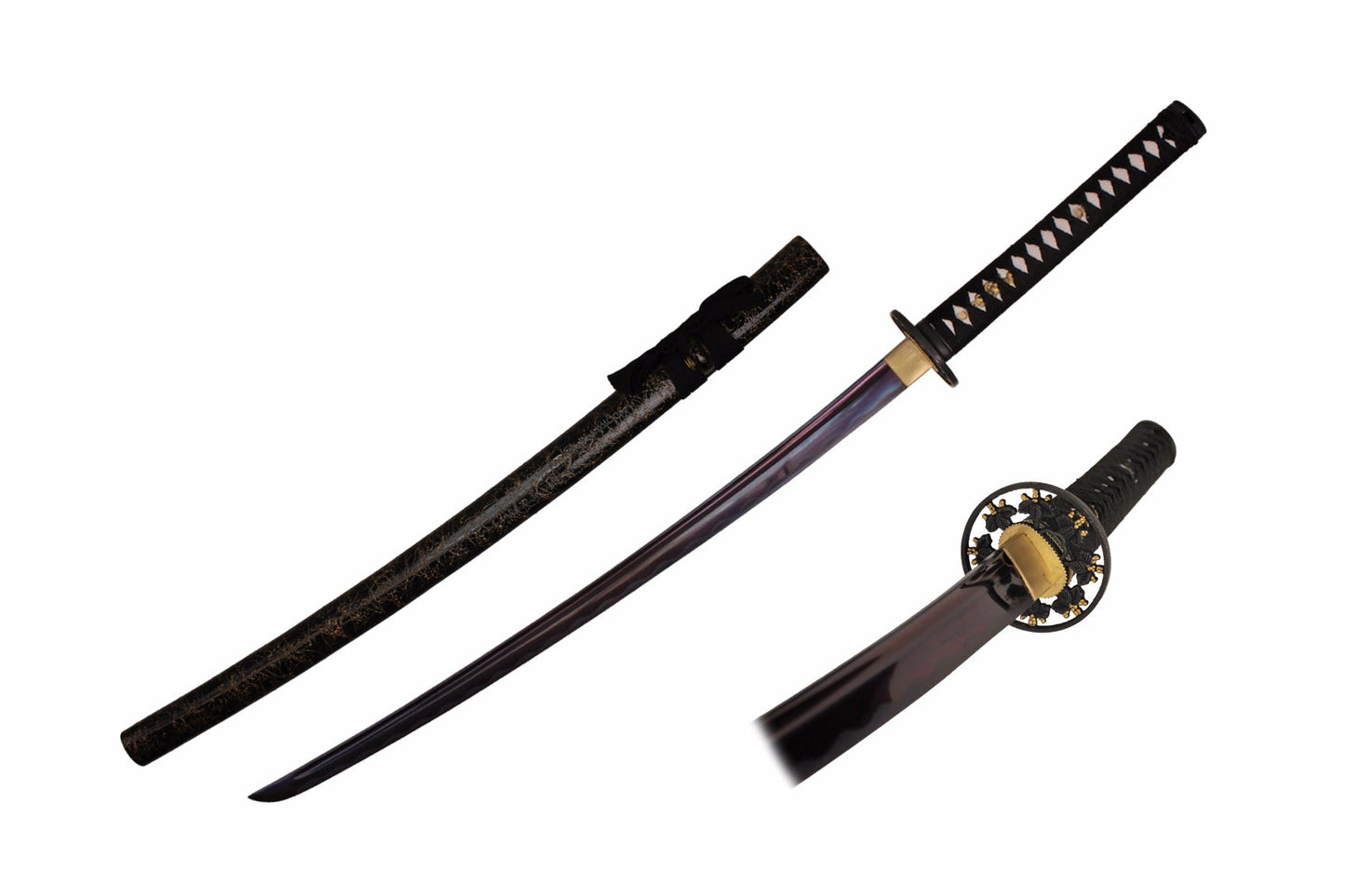 42-inch 1045 Carbon Steel w Engraved Scabbard, Sword Bag and Certificate